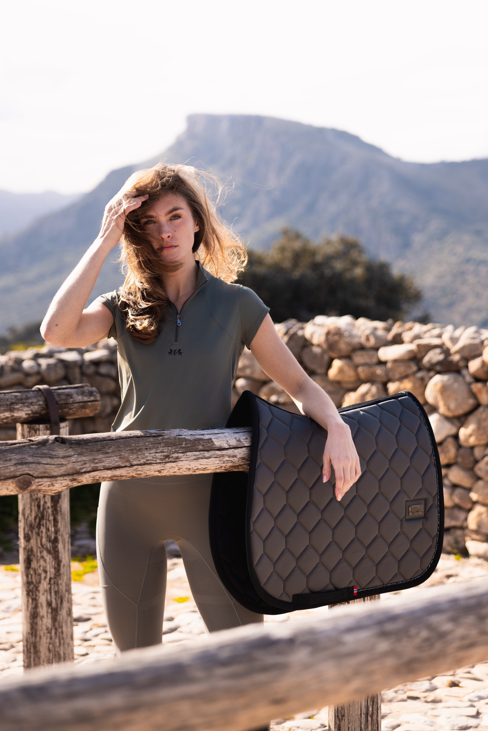 B Vertigo Onyx Tapis de selle de saut