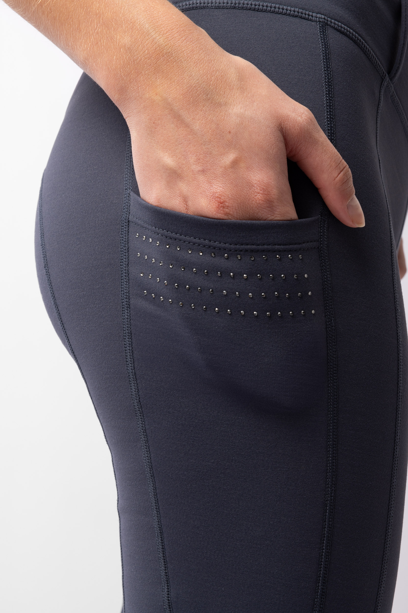 Leggings mi-saison Horze Serena grip intégral