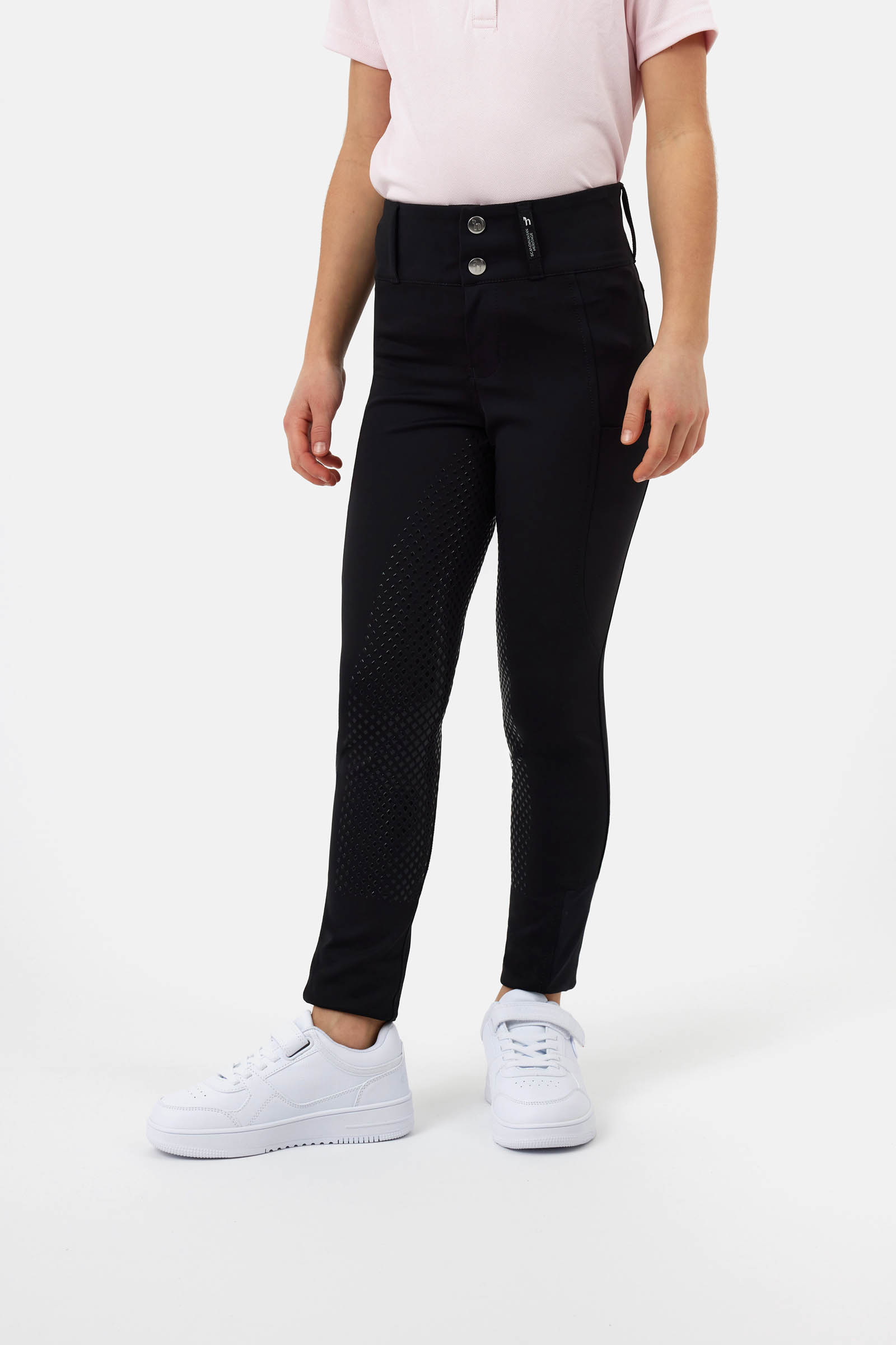 Horze Young Rider Evelyn pantalon d&rsquo;&eacute;quitation &agrave; fond int&eacute;gral