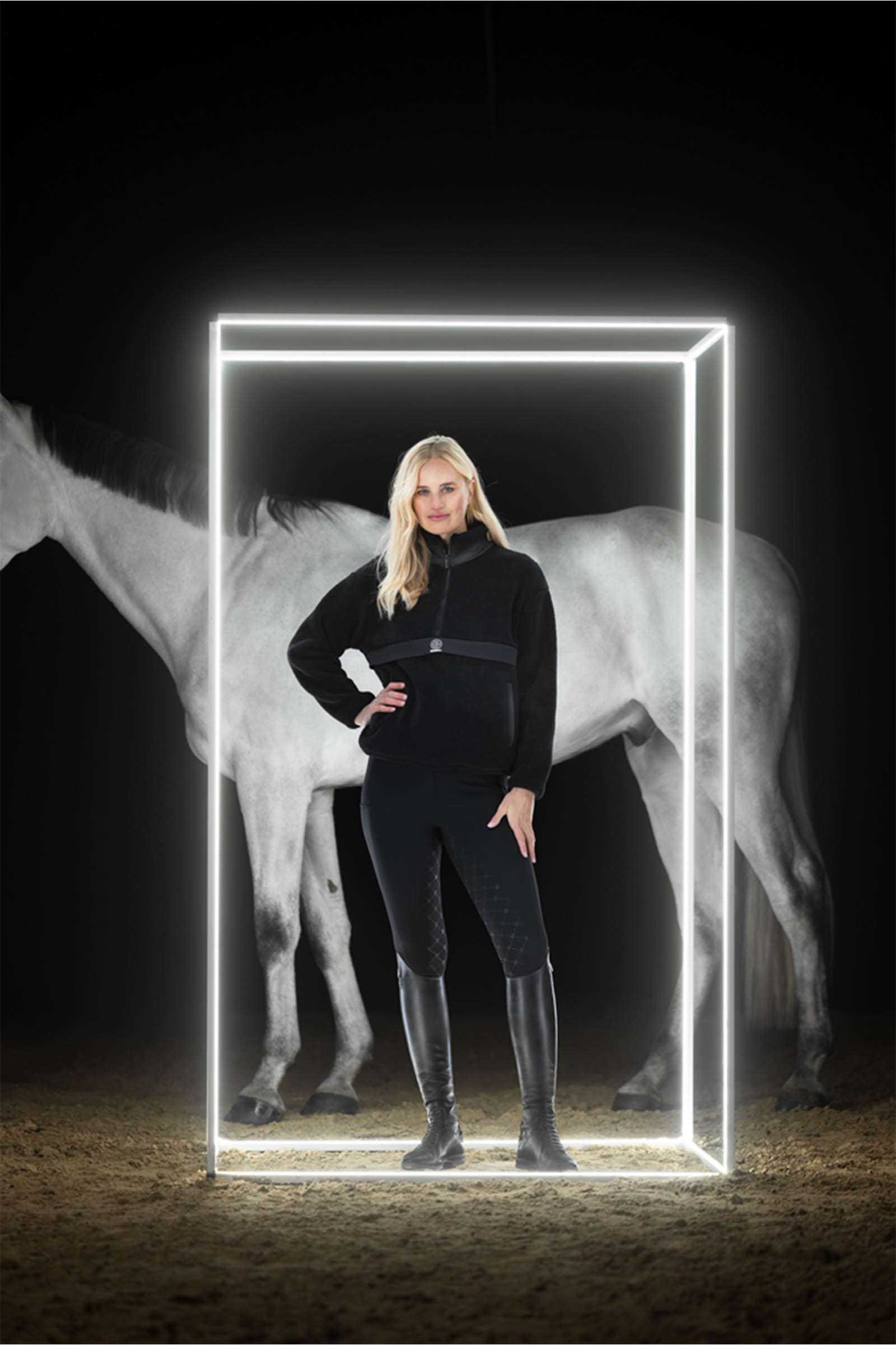 Eskadron Dynamics AW25 sweat zipp&eacute; en teddy