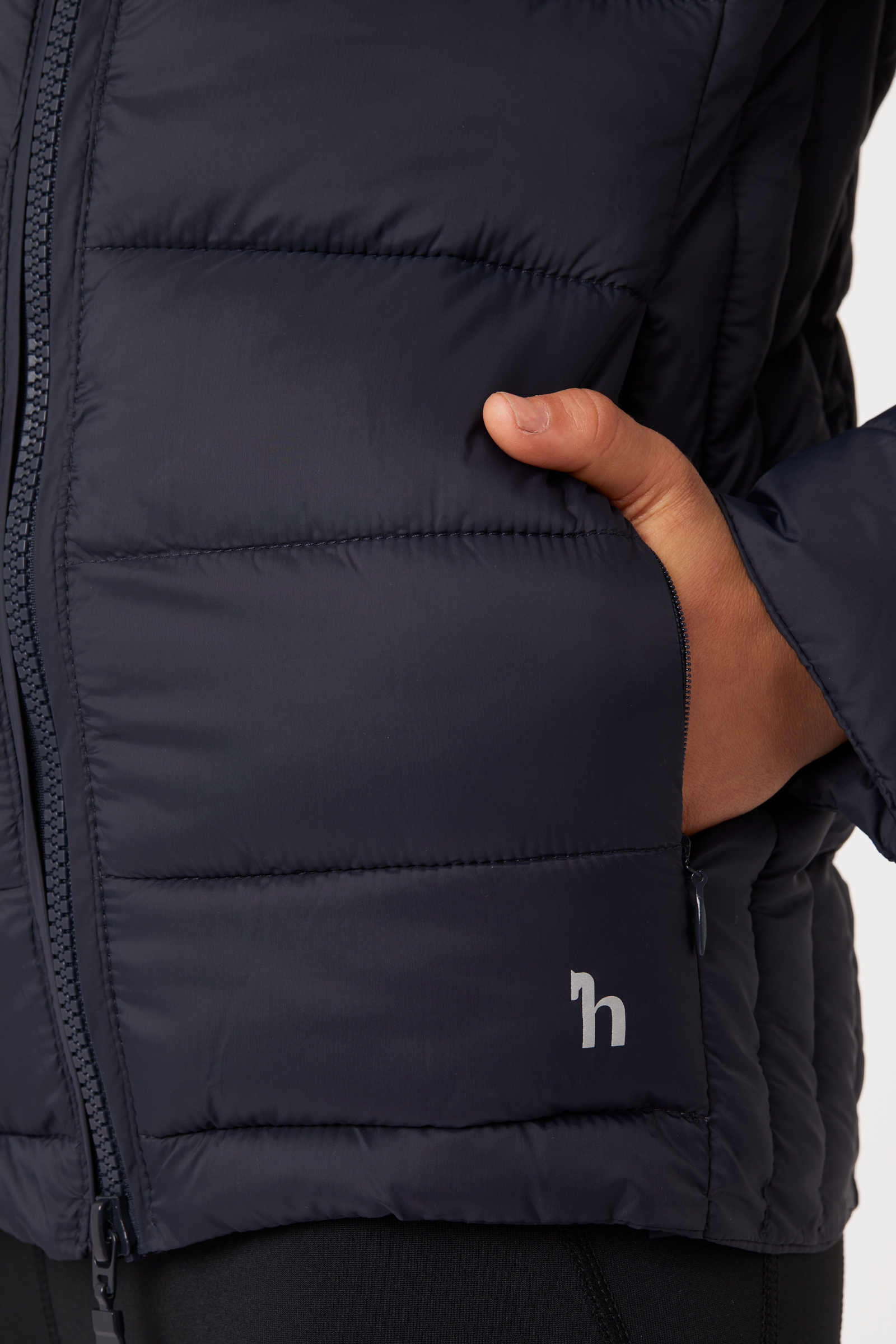 Blouson de club Horze Alicia légèrement matelassé, enfant
