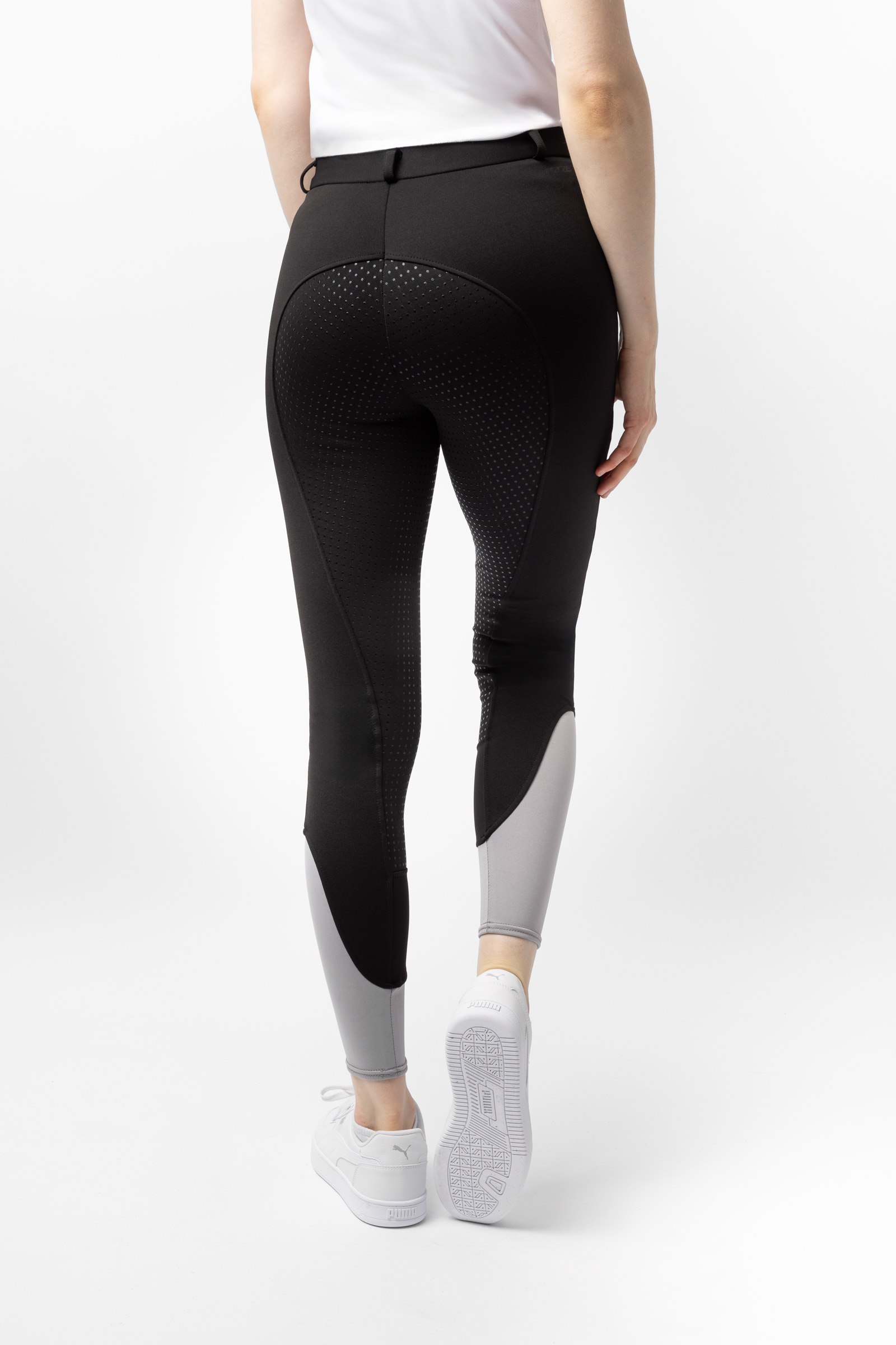 Horze Felicia Pantalons d'&eacute;quitation Thermo avec grip complet