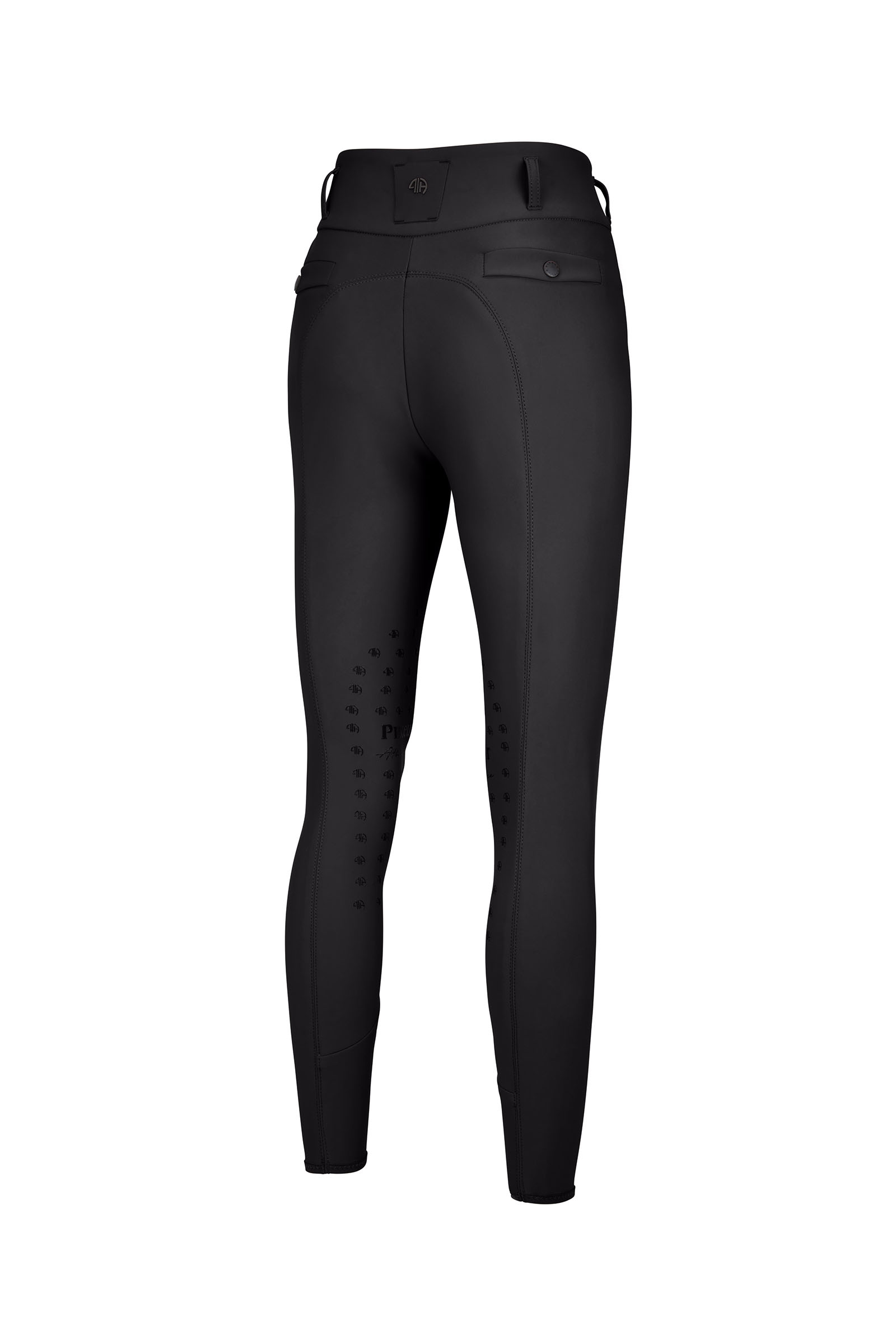Black Pikeur Linn Taille Haute Sd Pantalon d'&Eacute;quitation avec Genoux Grip