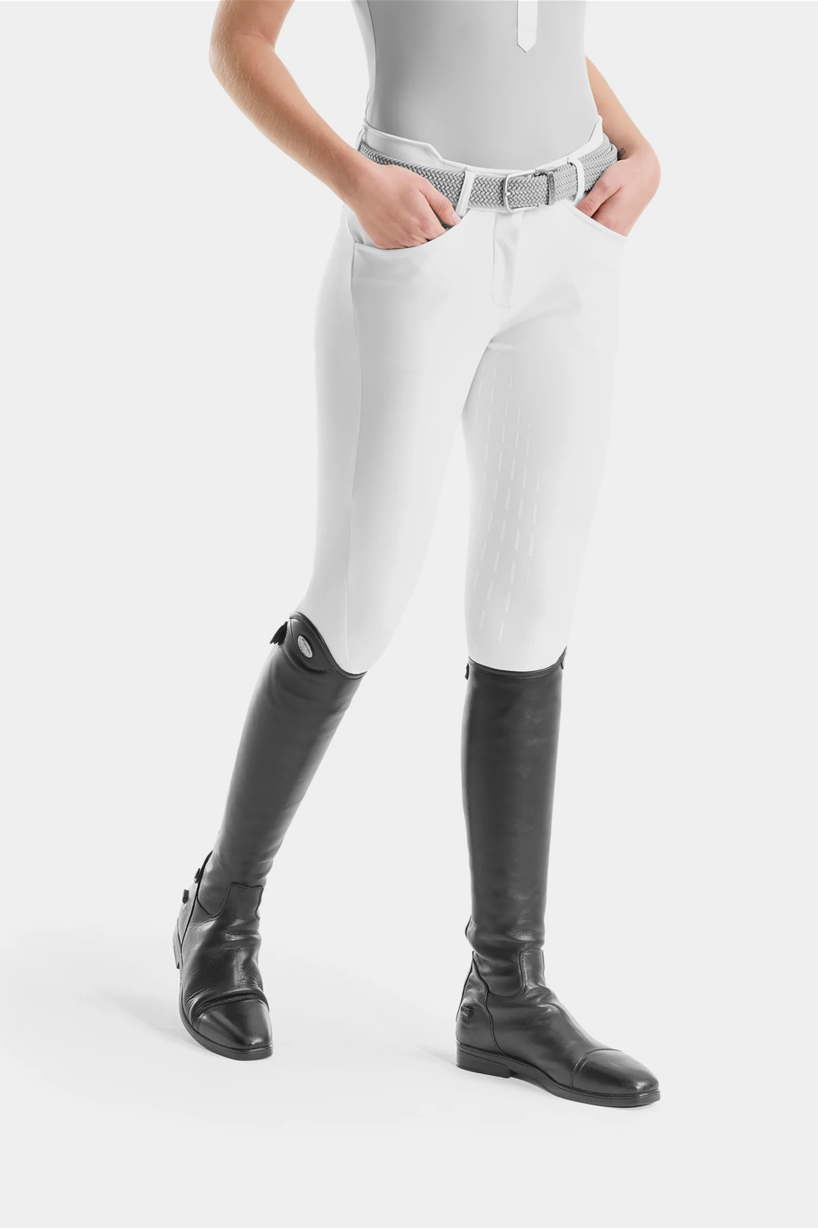 White Horse Pilot X-Grip pantalon d’équitation femme à fond intégral