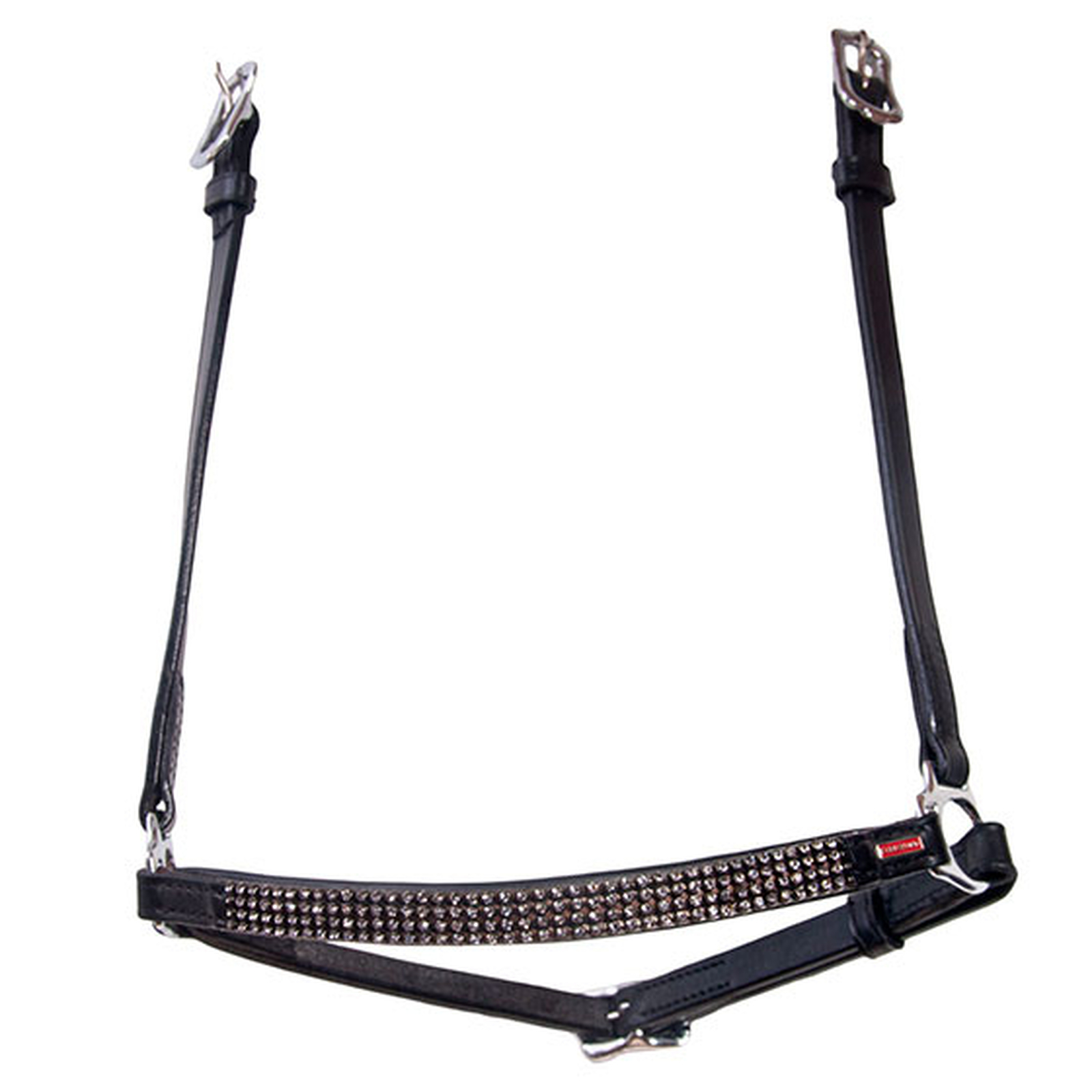 Muserolle hanovrienne Karlslund, 4 rangées de strass