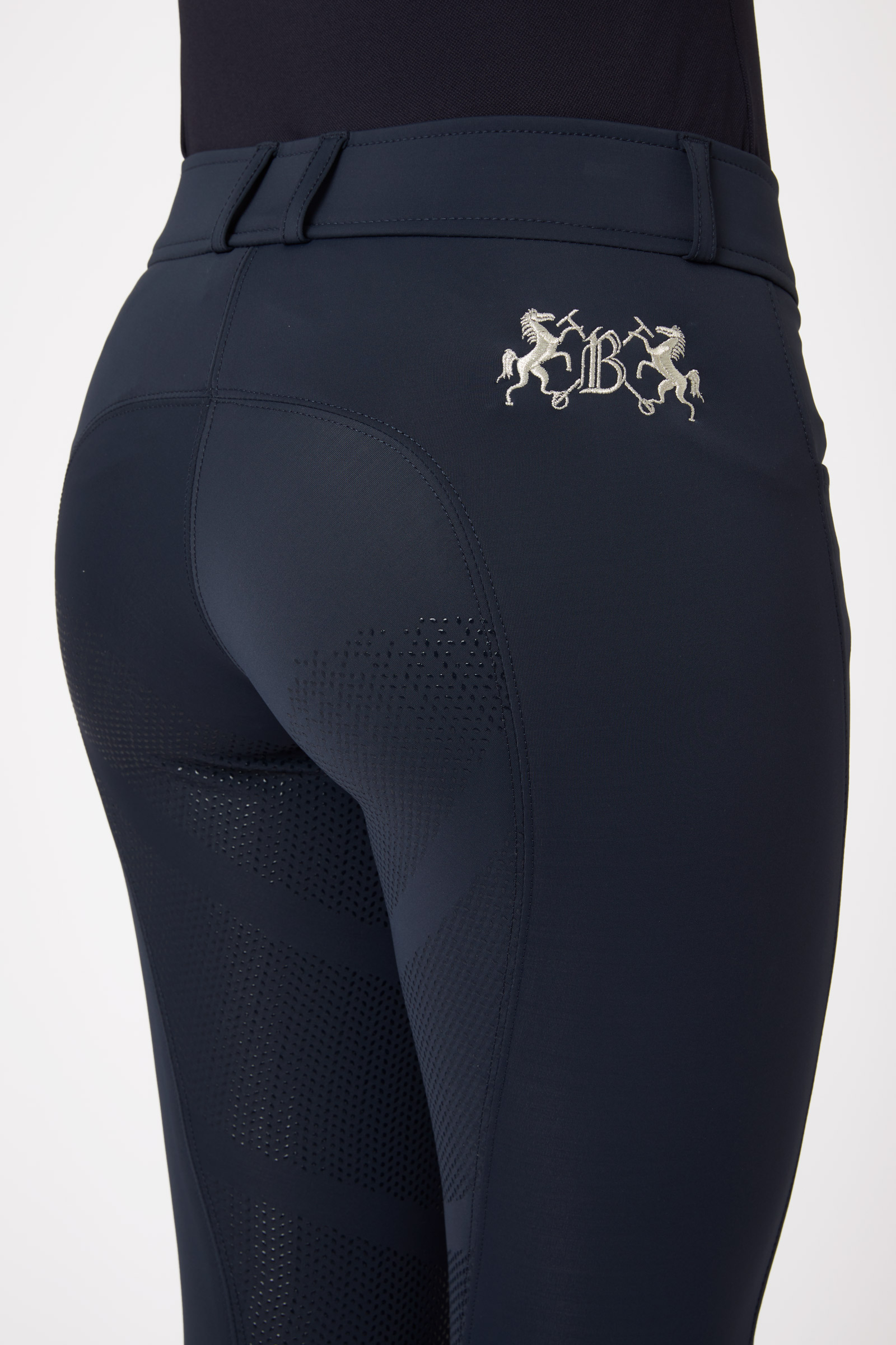 Pantalon d'&eacute;quitation B Vertigo Meghan fond int&eacute;gral grip silicone, femme