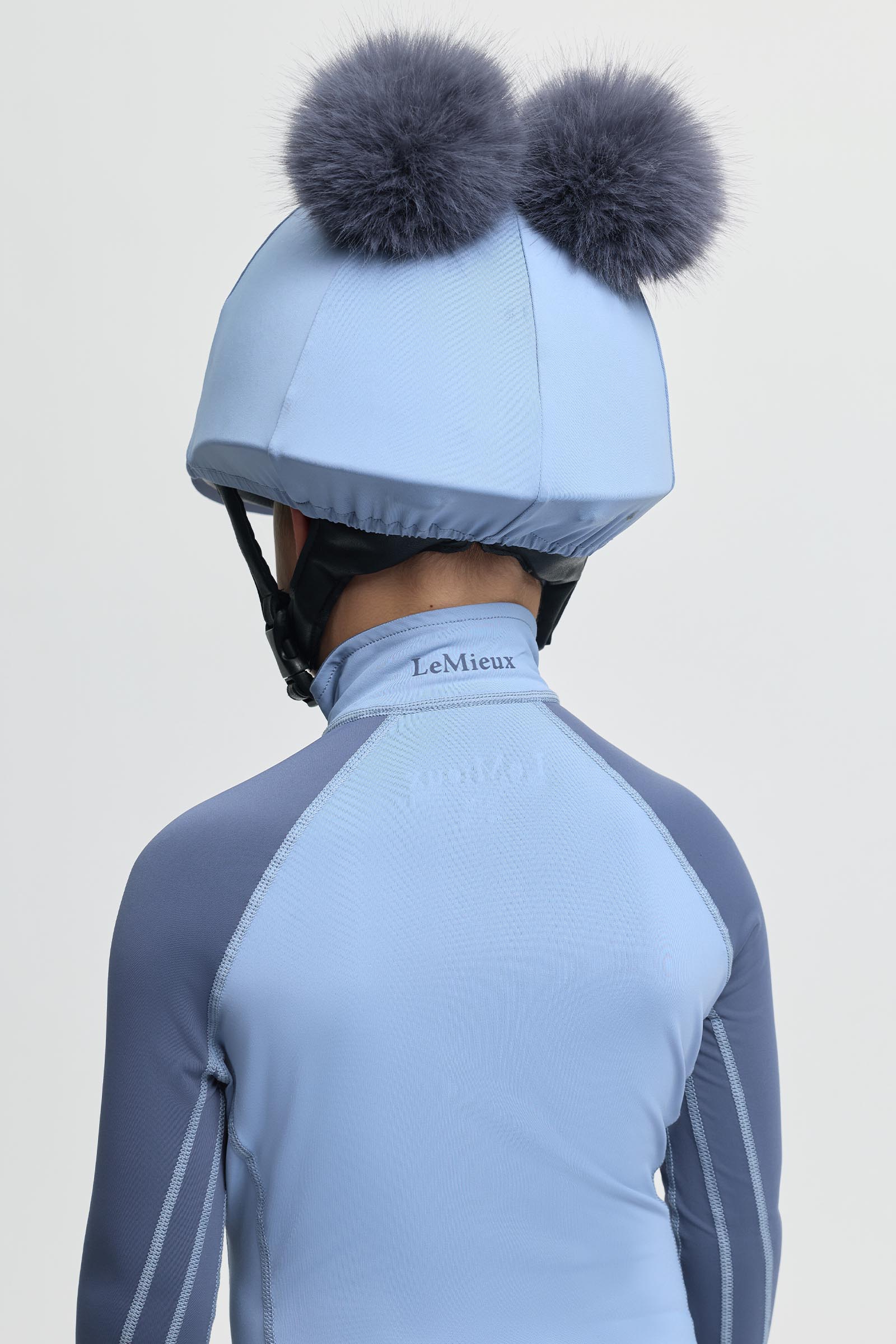 LeMieux Mini couvre-casque &agrave; double pompon