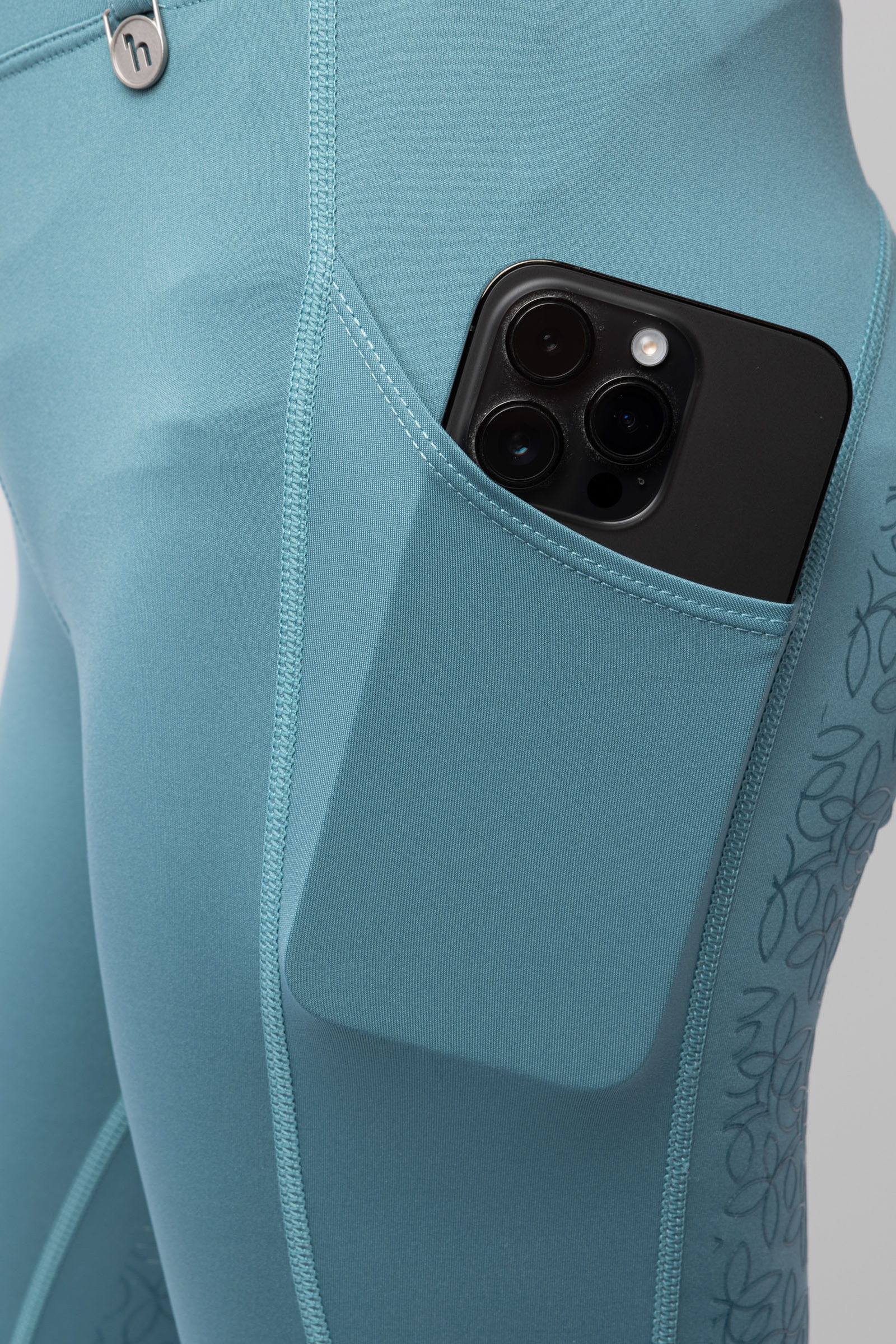 Horze Dea Legging d'équitation enfant à fond intégral  