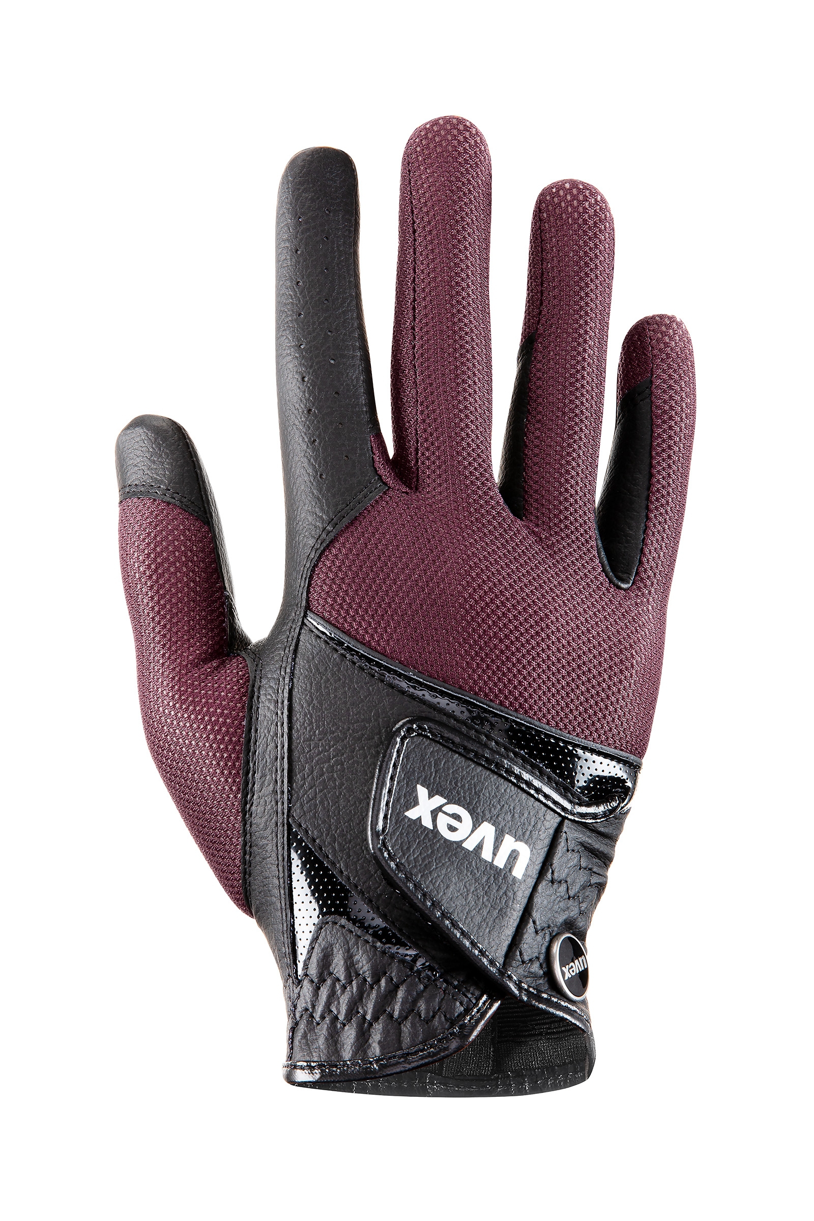 Black/ Bordeaux Gants sumair Uvex 