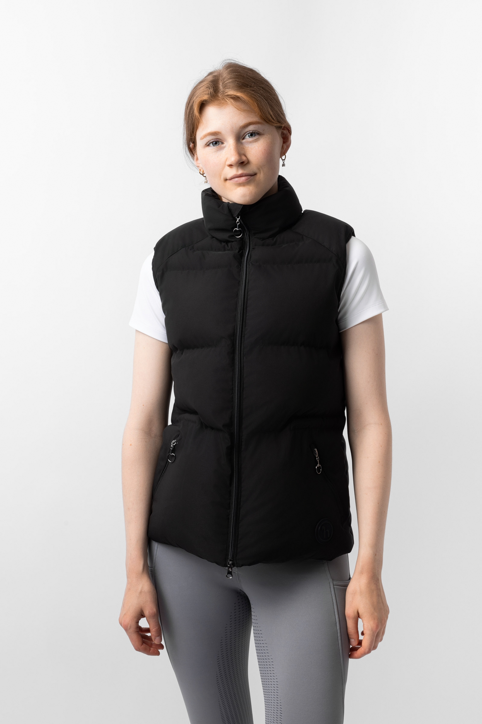 Horze Oona Gilet d'équitation matelassé 
