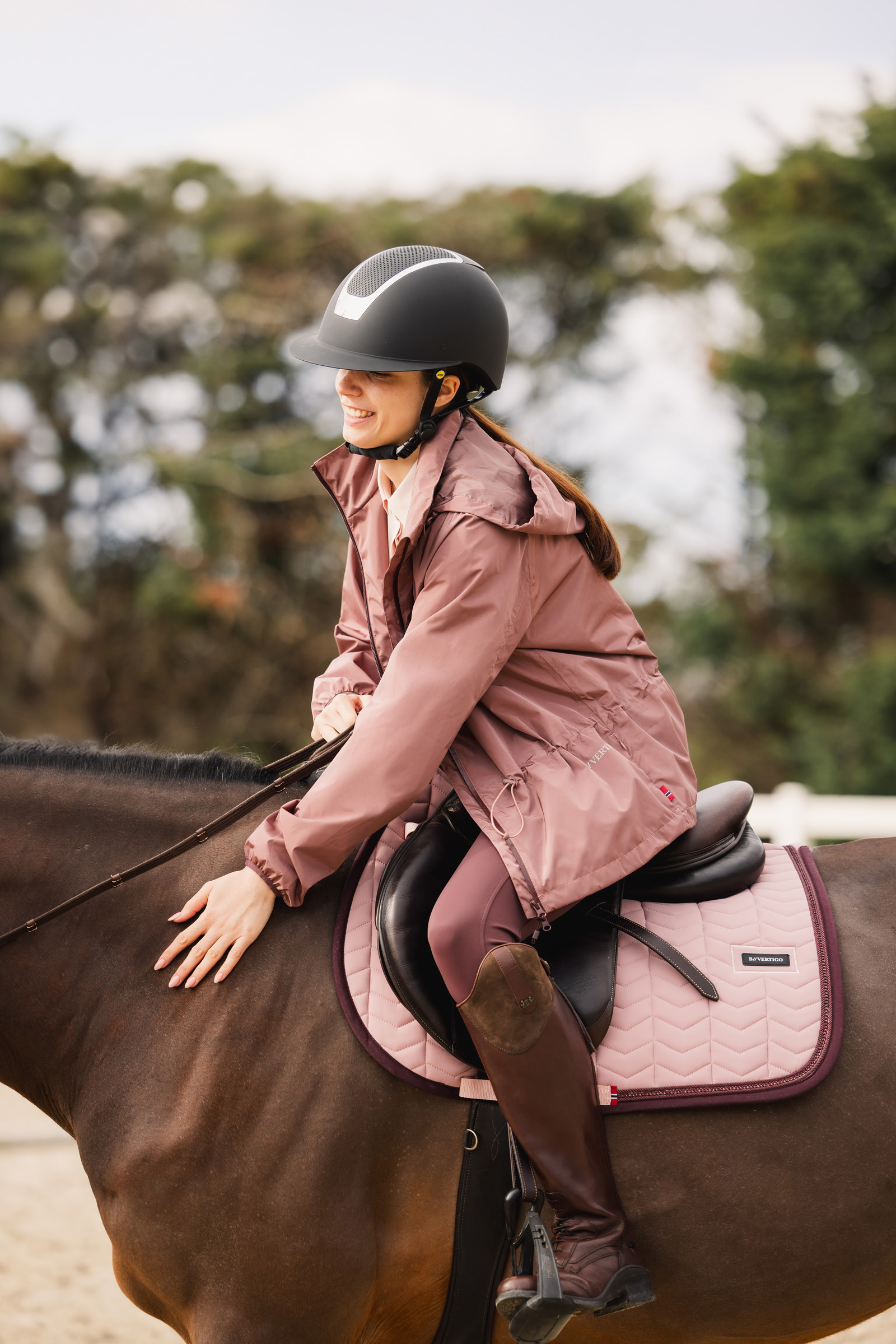 B Vertigo Kristina Veste d'&eacute;quitation imperm&eacute;able pour femme