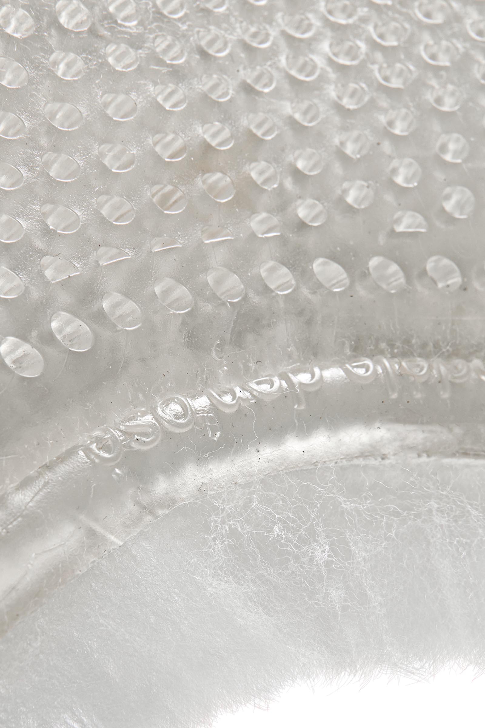 Acavallo Tapis en gel antid&eacute;rapant Classic avec schaffell plat