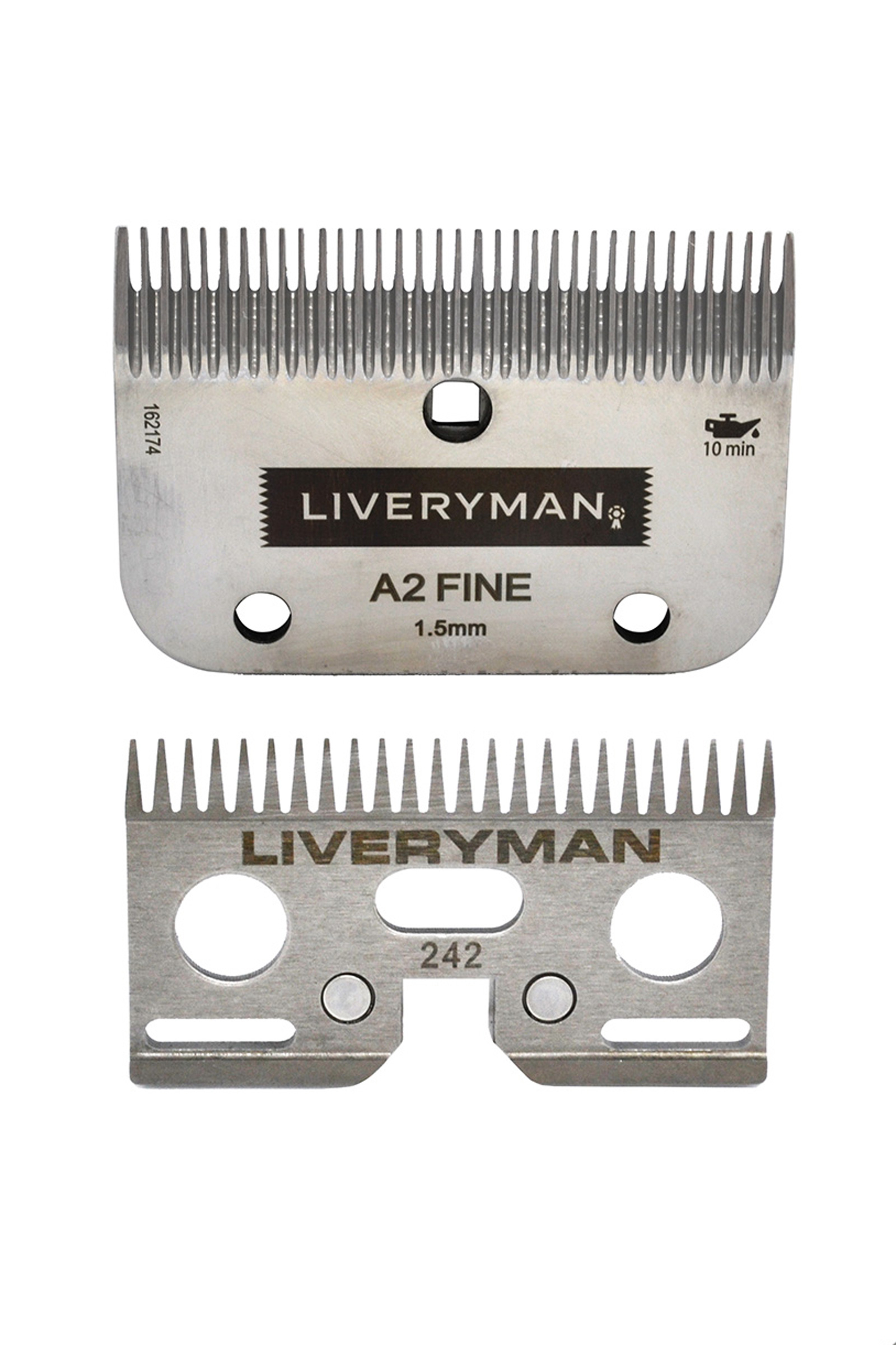 Liveryman A2 Blade Set Cutter & Comb Fine, 1.5 mm