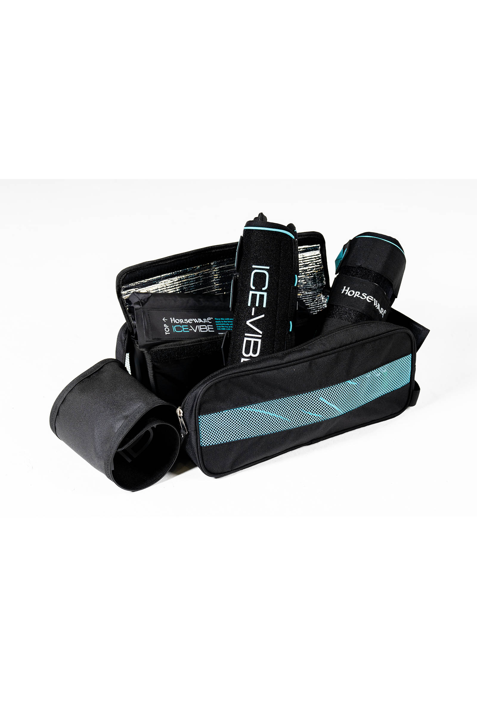 Horseware Ice-Vibe guêtres rafraîchissantes avec vibration (paire)