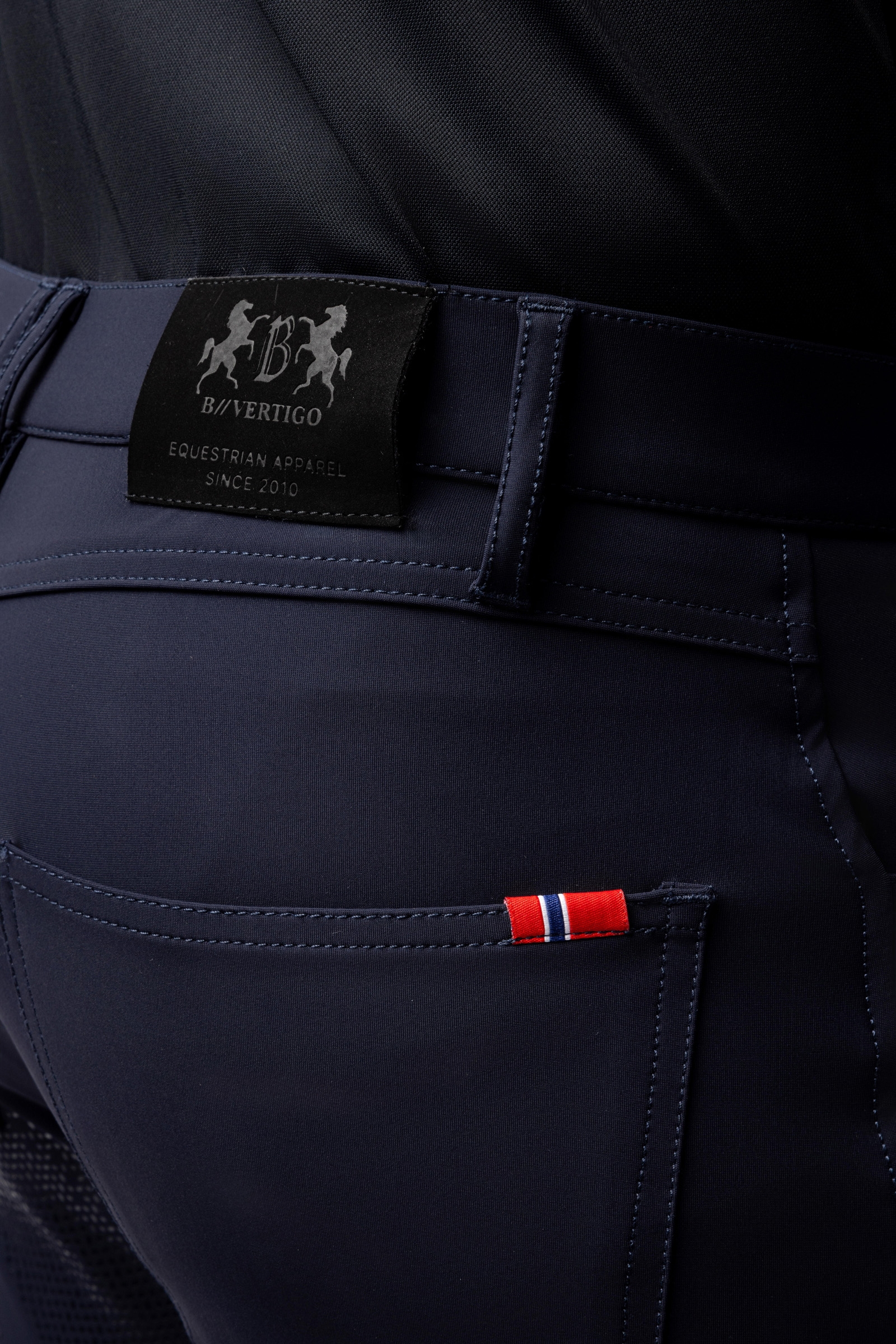 Pantalon d'équitation fonctionnel à fond intégral B Vertigo Ethan pour homme
