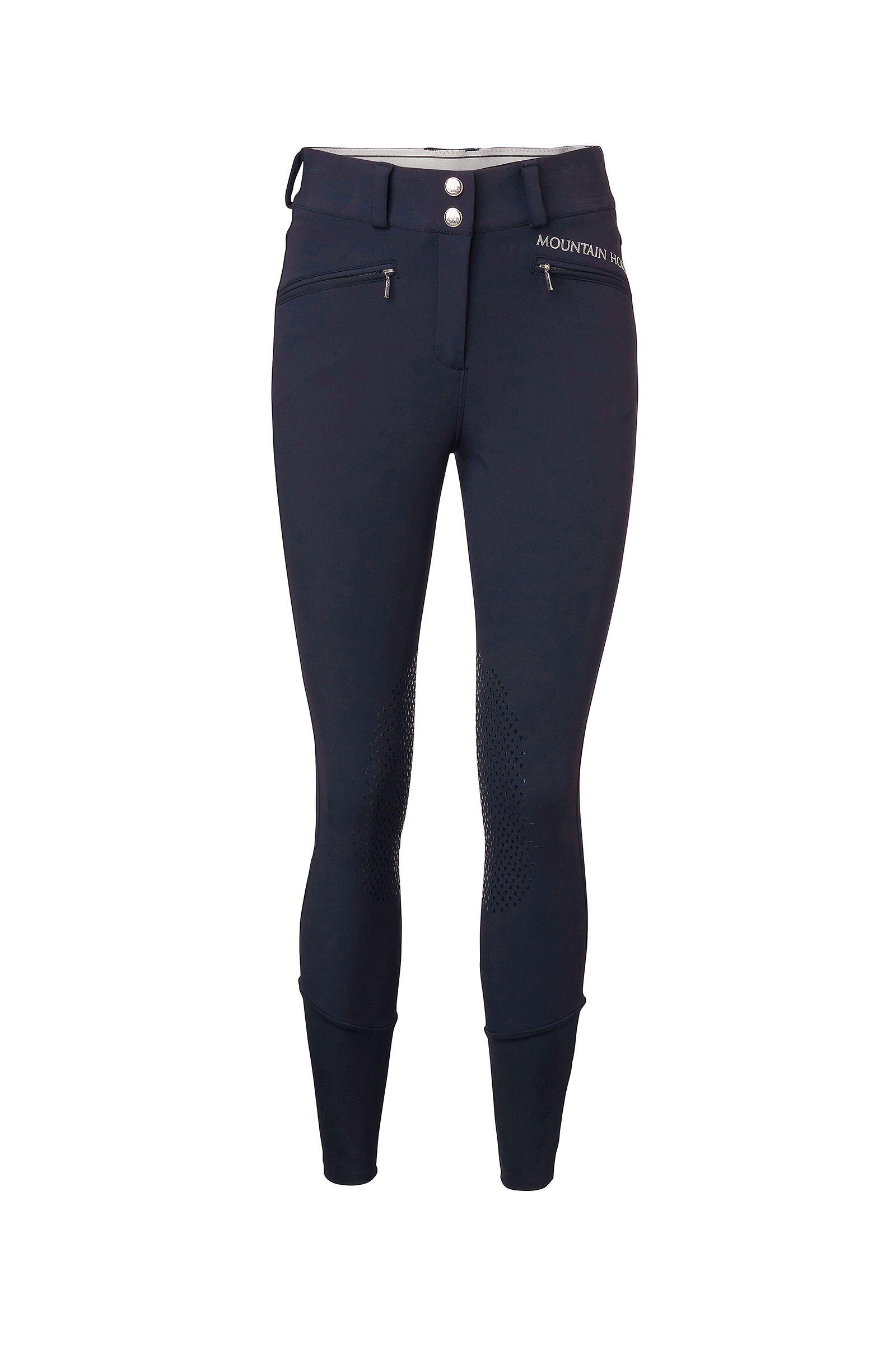 Navy Mountain Horse Diana pantalon d'équitation pour femmes à basanes