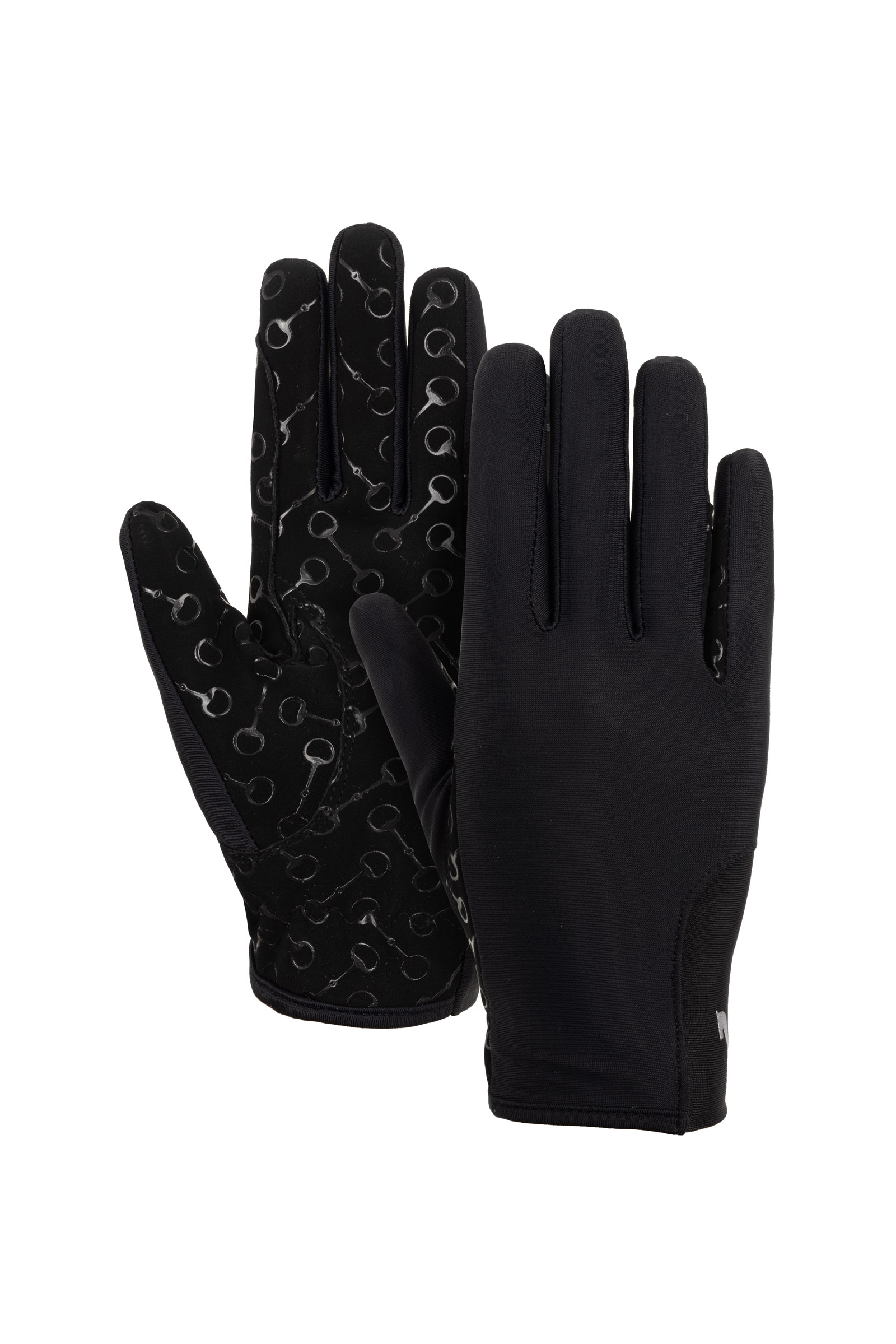 Gants d'&eacute;quitation avec paume silicone Horze, enfant