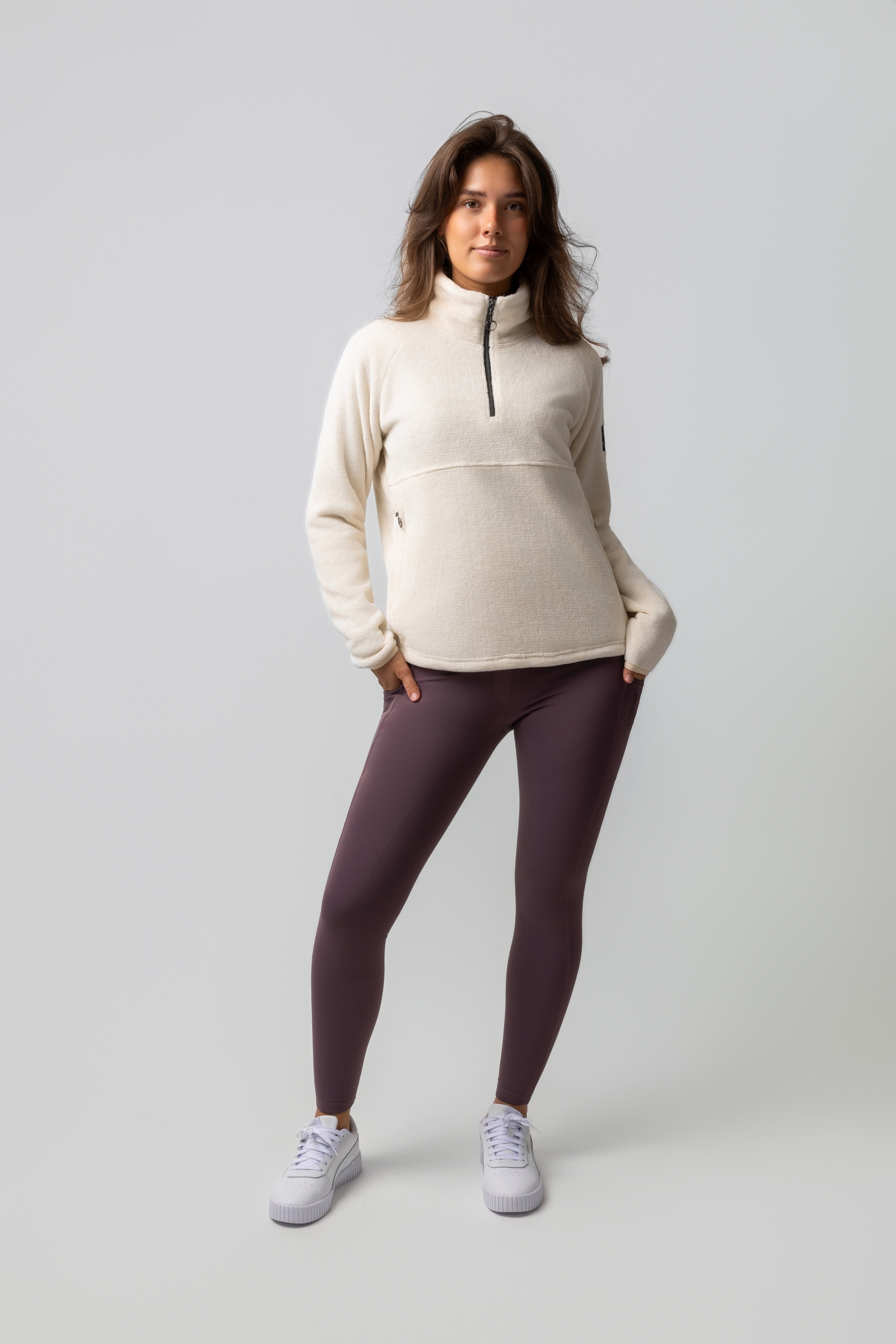 Horze Frieda Pull en polaire anorak pour femmes