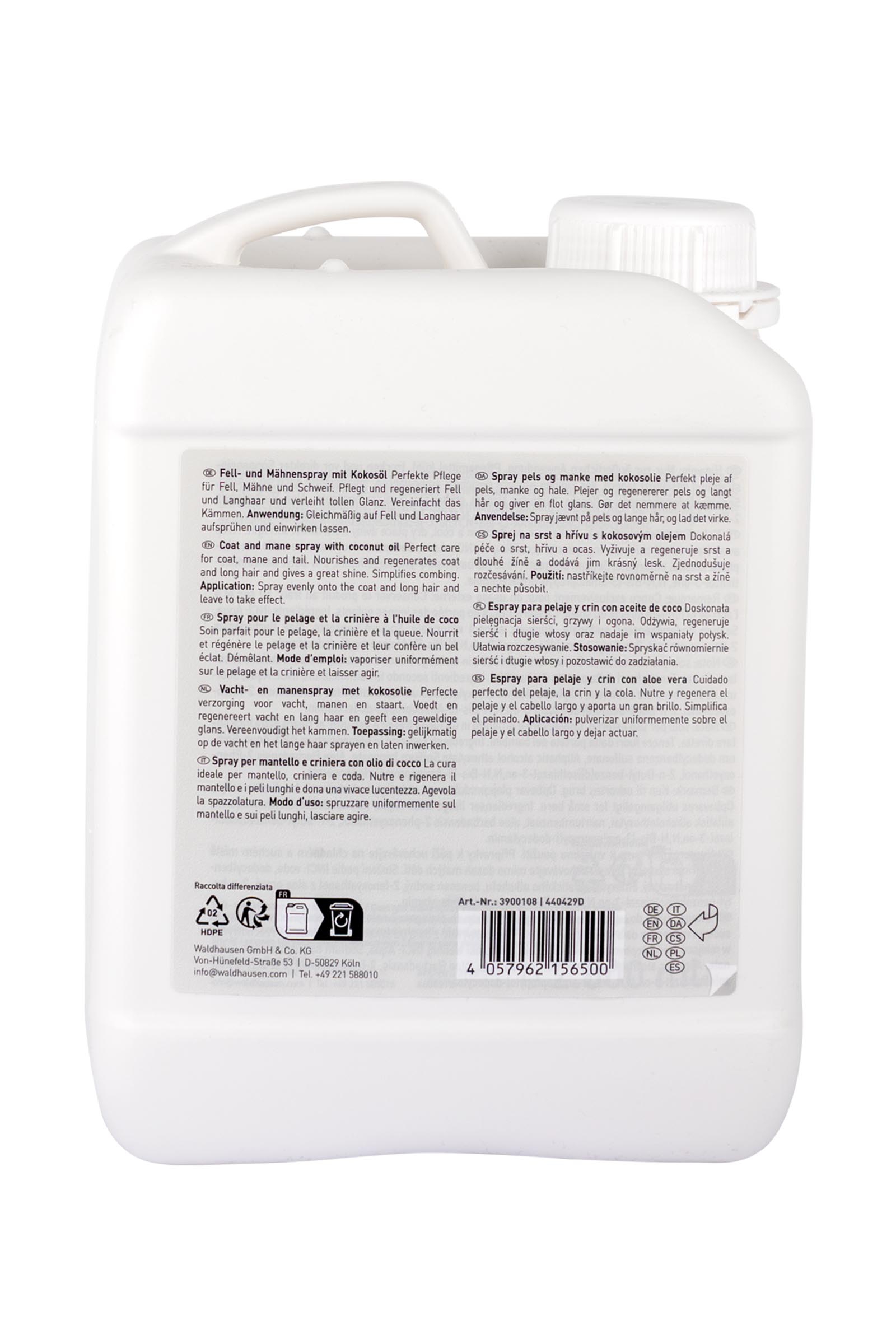 Waldhausen Spray soin crini&egrave;re et queue, aloe vera, 2,5 l