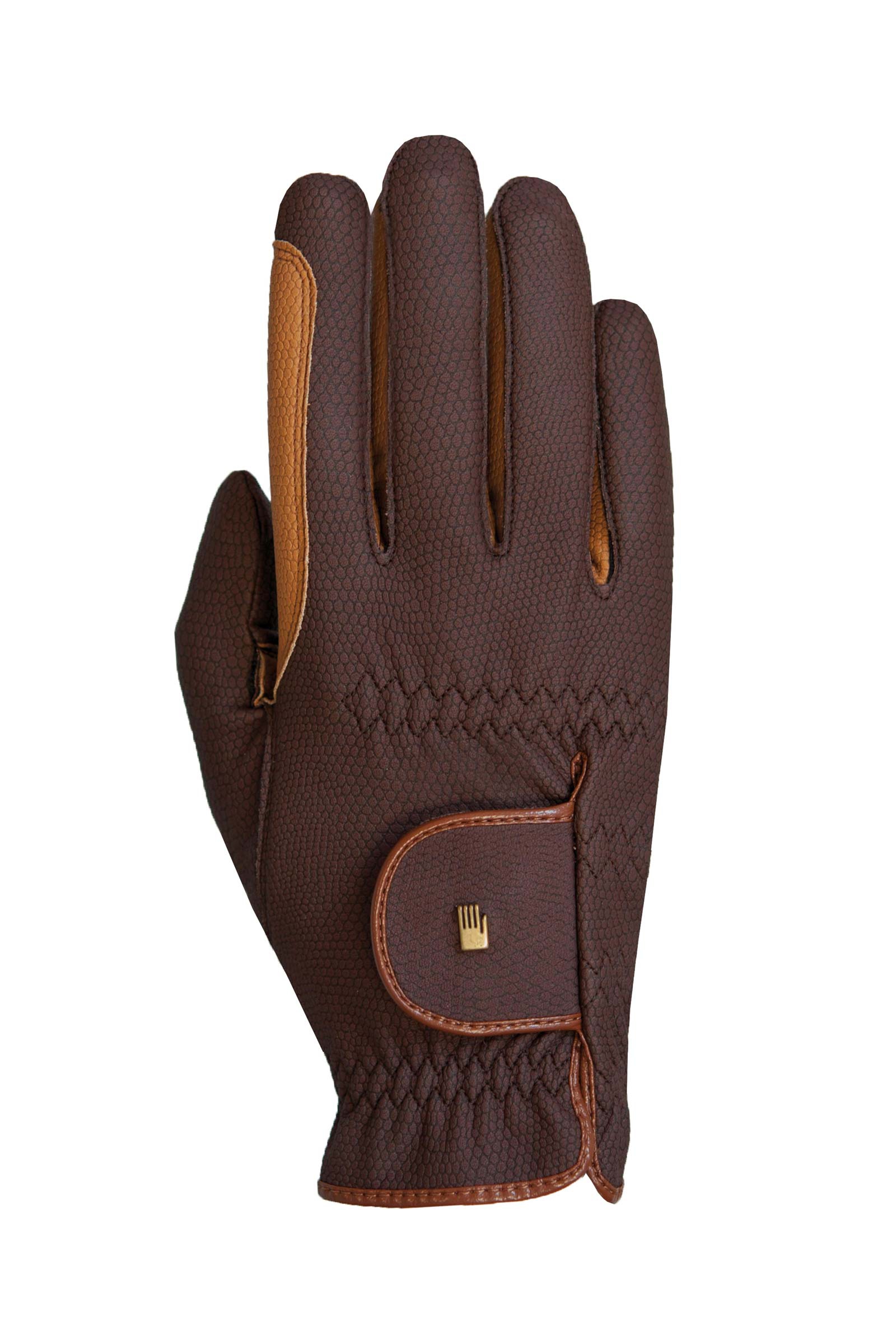 Dark Brown Gants d'&eacute;quitation d'hiver Roeckl Malta