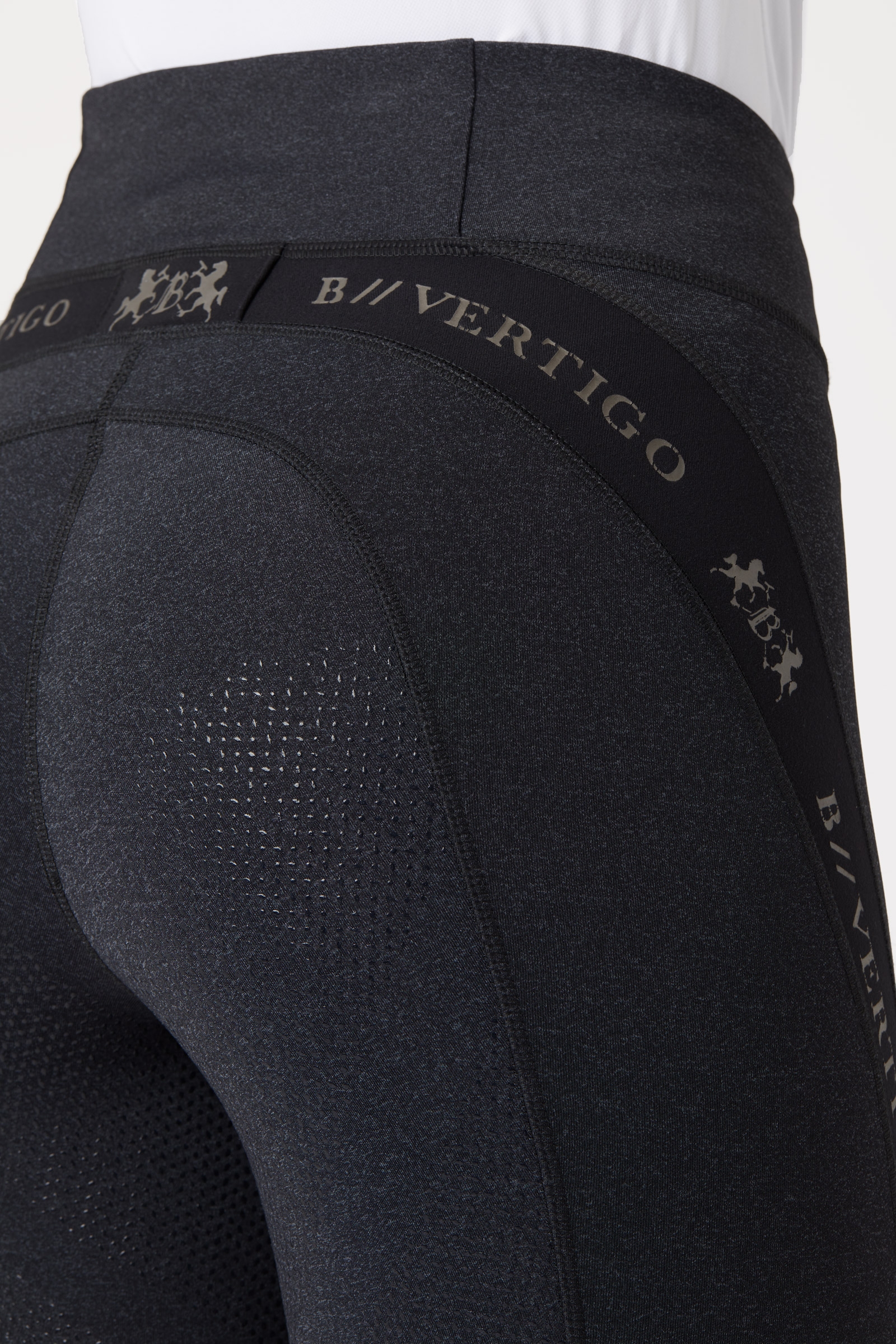 B Vertigo Jenny legging d'équitation femme à fond intégral en silicone UPF 40+