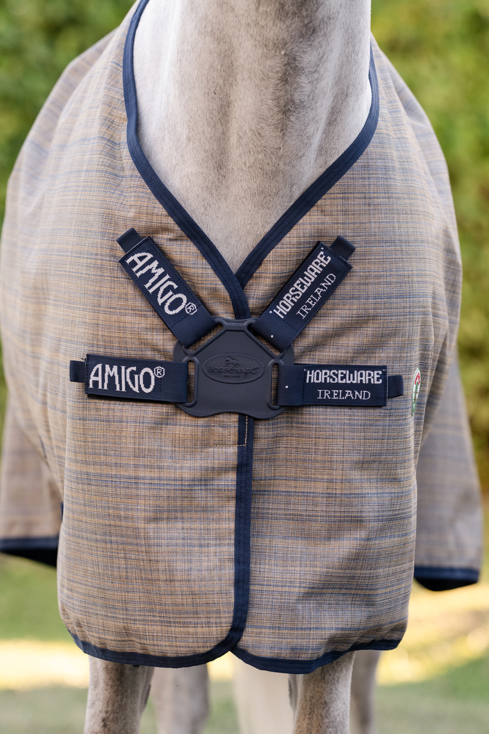 Horseware Amigo Hero 900 Revive Plus couverture d&rsquo;ext&eacute;rieur avec encolure amovible, 50 g