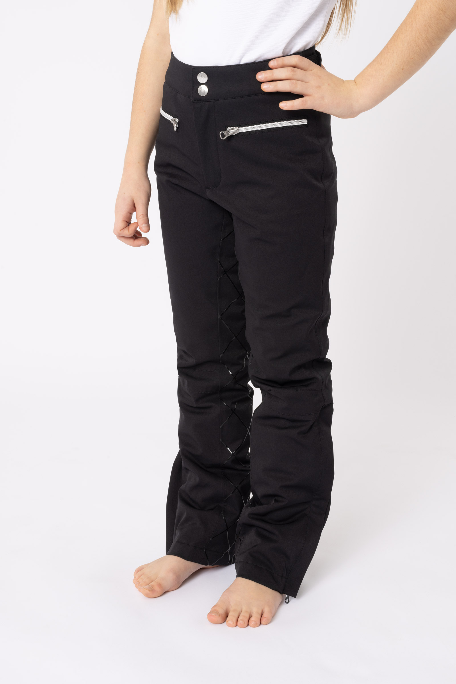 Pantalon d'équitation matelassée silicone Horze Adeline, enfants