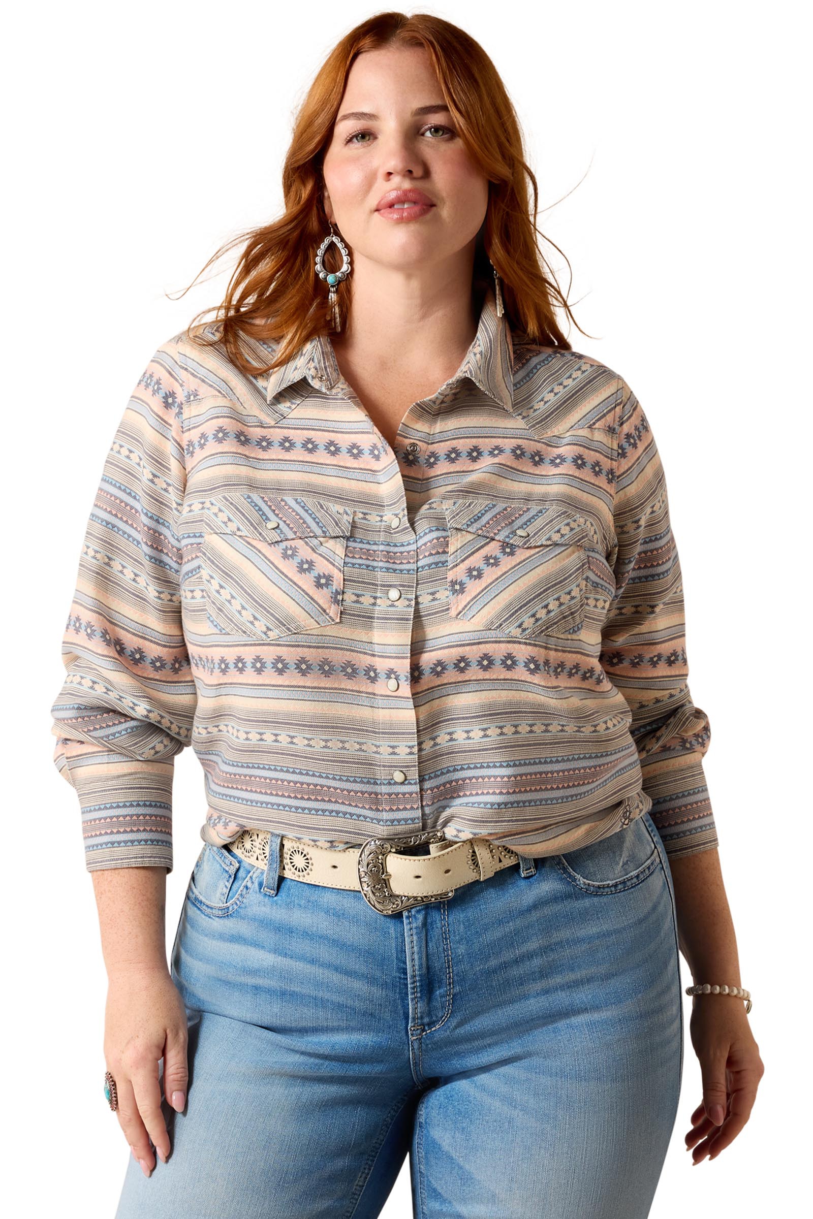 Ariat Femme Arizona chemise western &agrave; boutons-pression