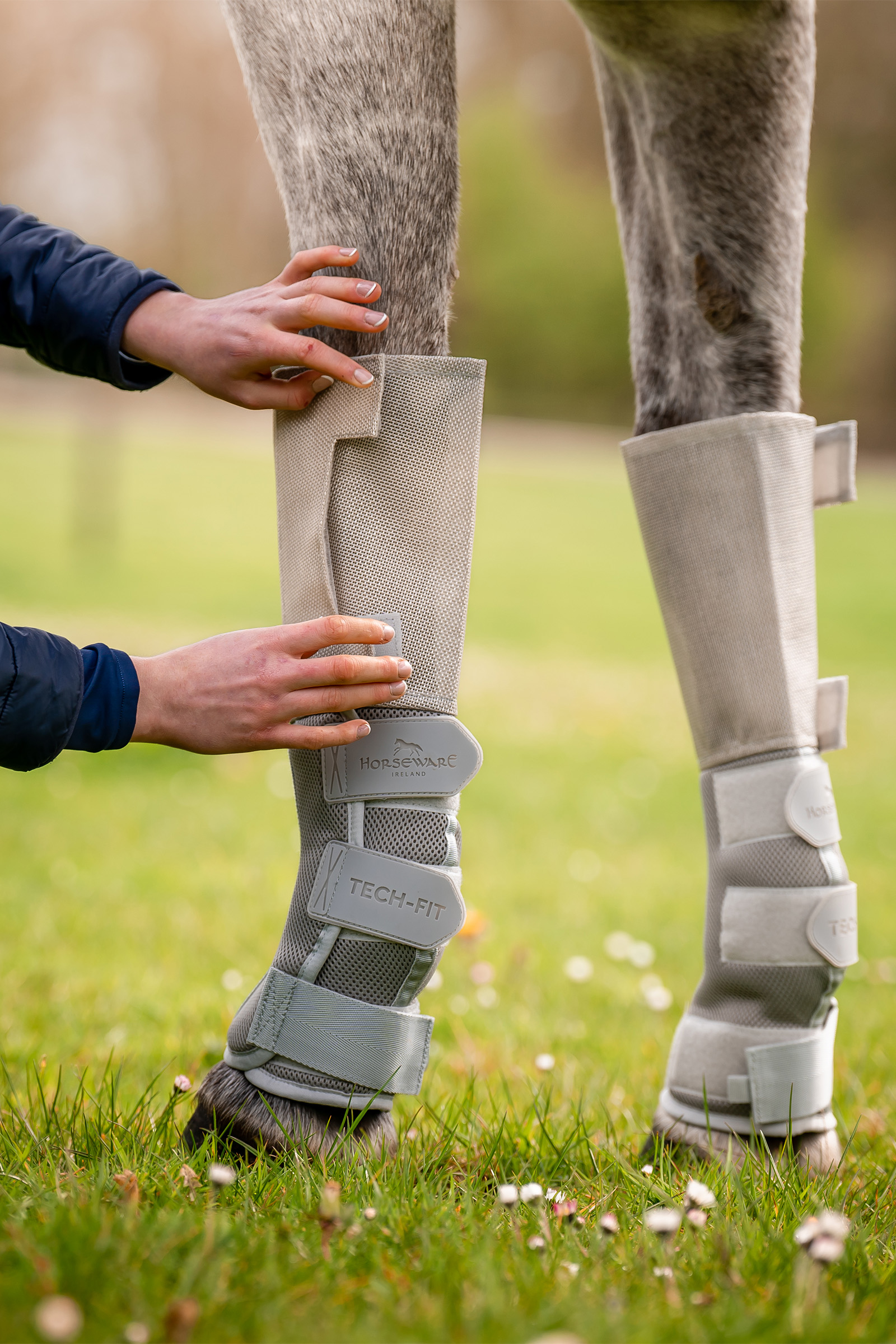 Horseware Rambo Tech-Fit Botte Anti-Mouches (Ensemble de 4)