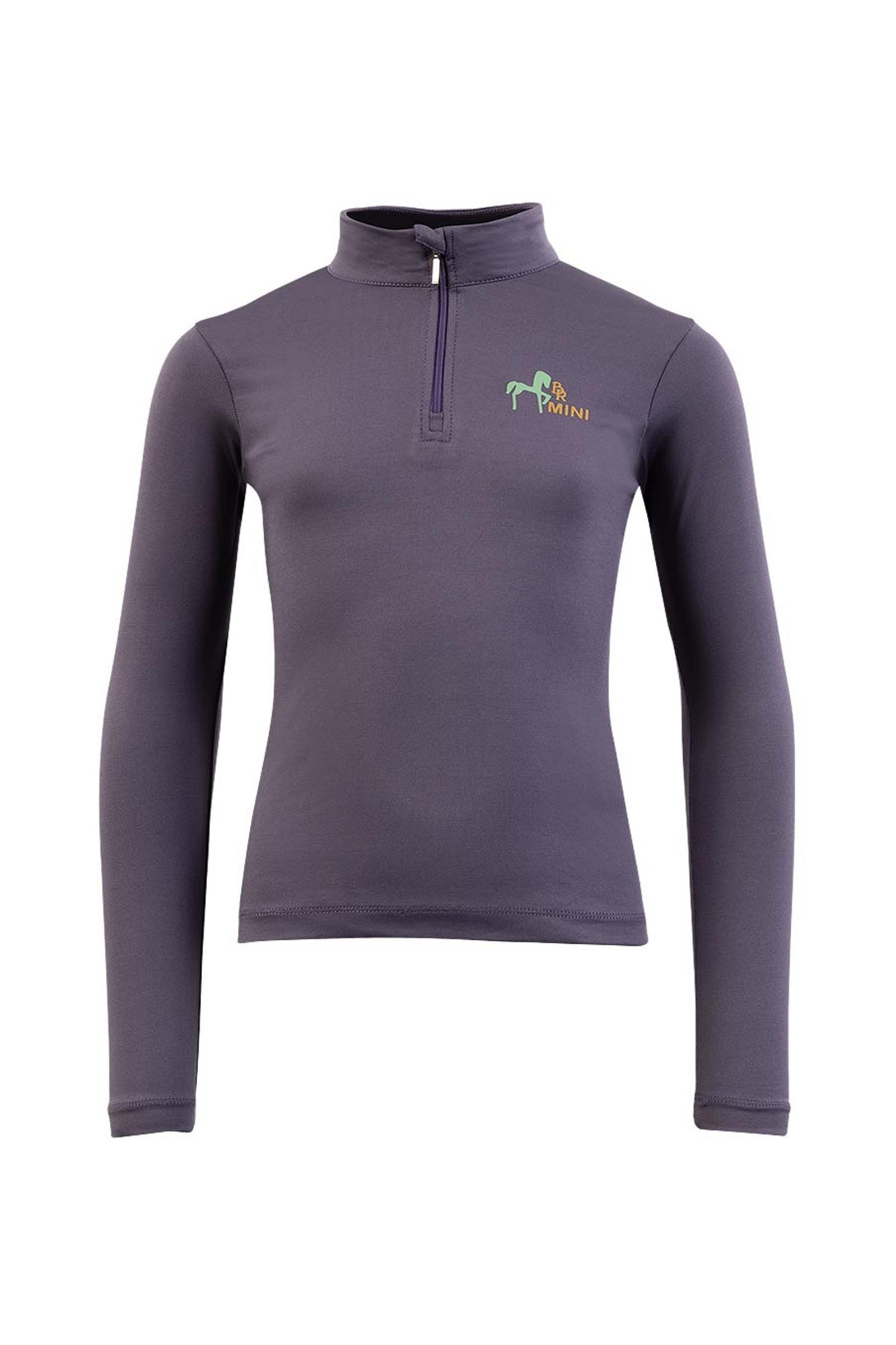 BR Mini Kids haut &agrave; manches longues zipp&eacute;