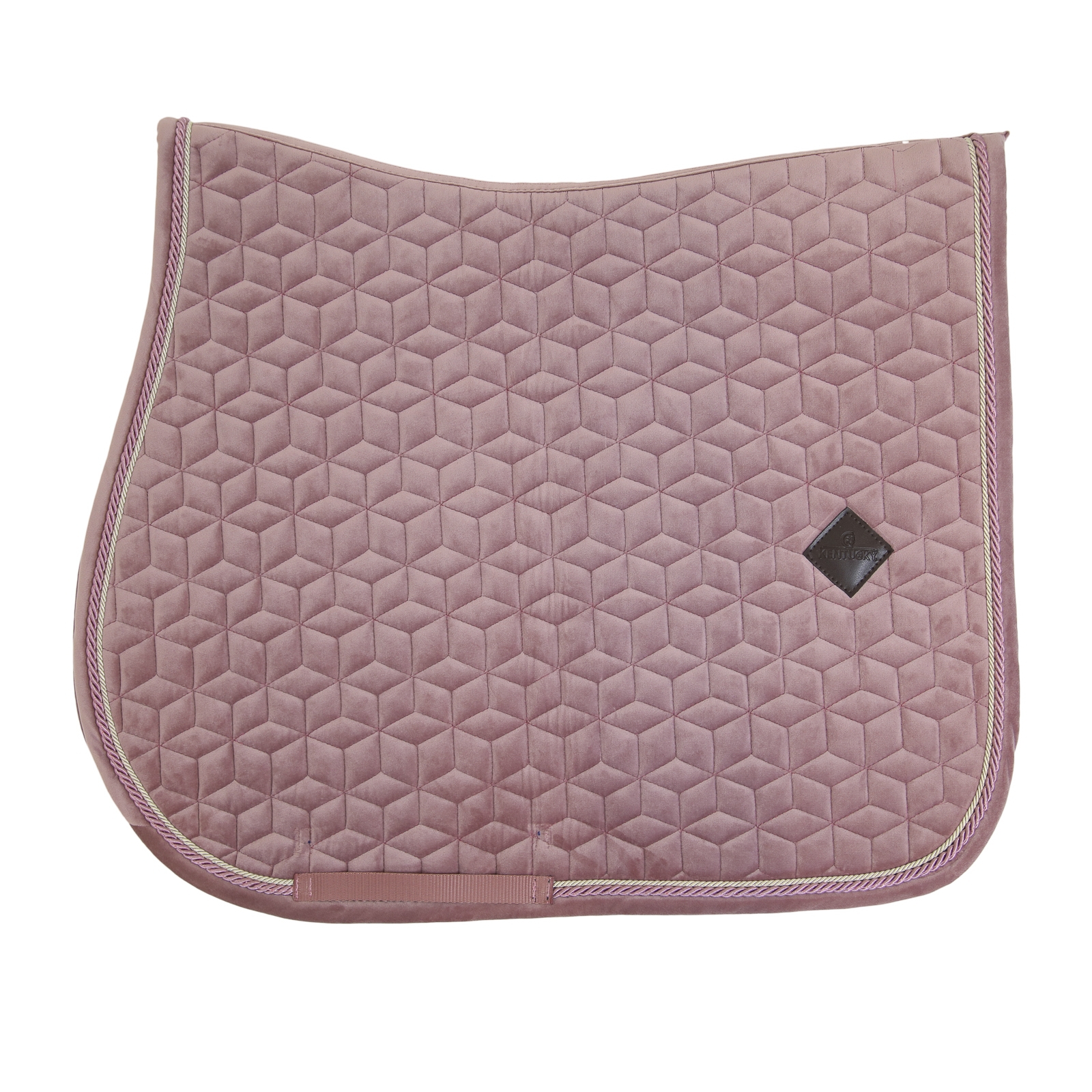 Aurora Pink Kentucky Horsewear Velvet Tapis de selle de saut