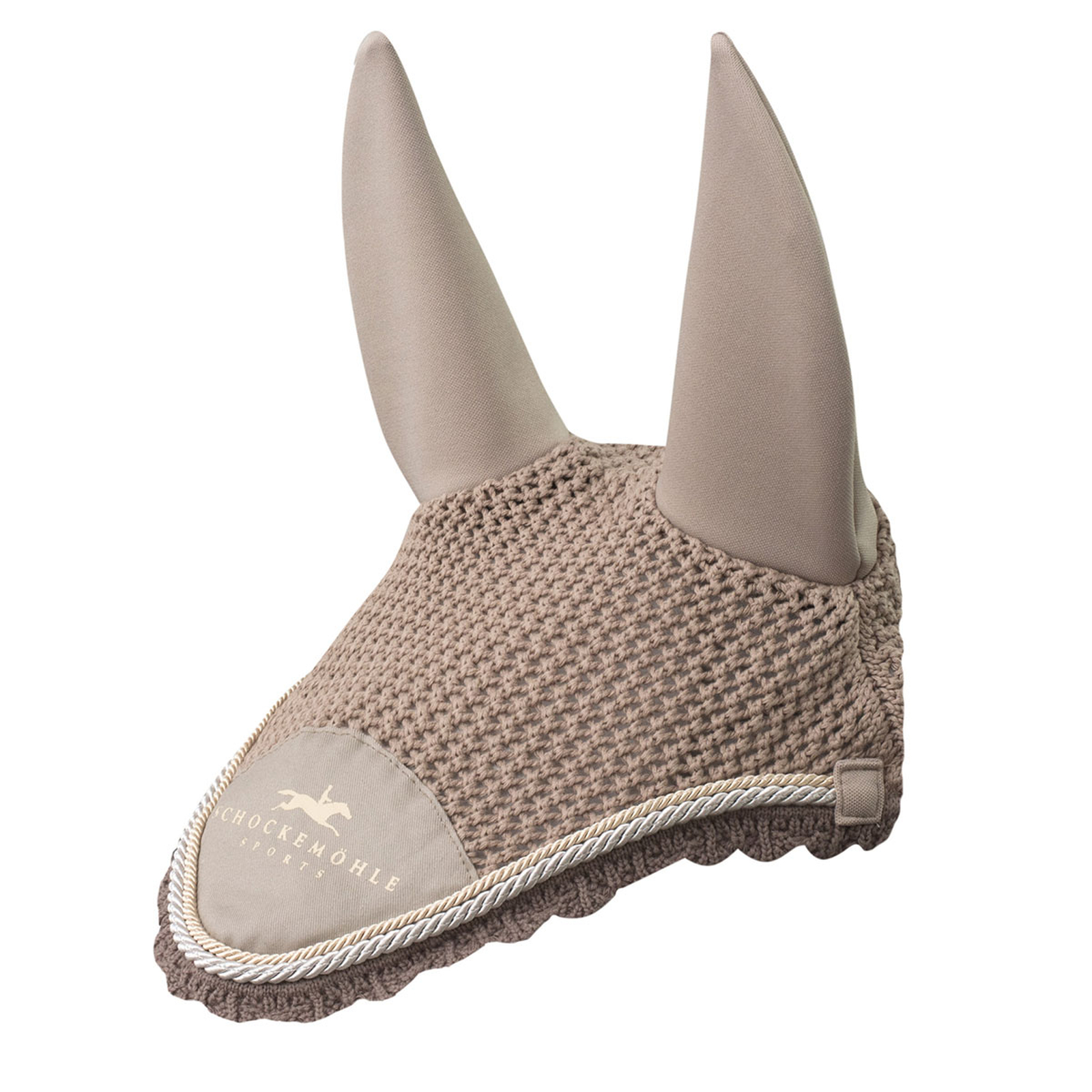Stone Grey/Taupe Bonnet chasse-mouches Schockem&ouml;hle Sports Dynamite avec logo