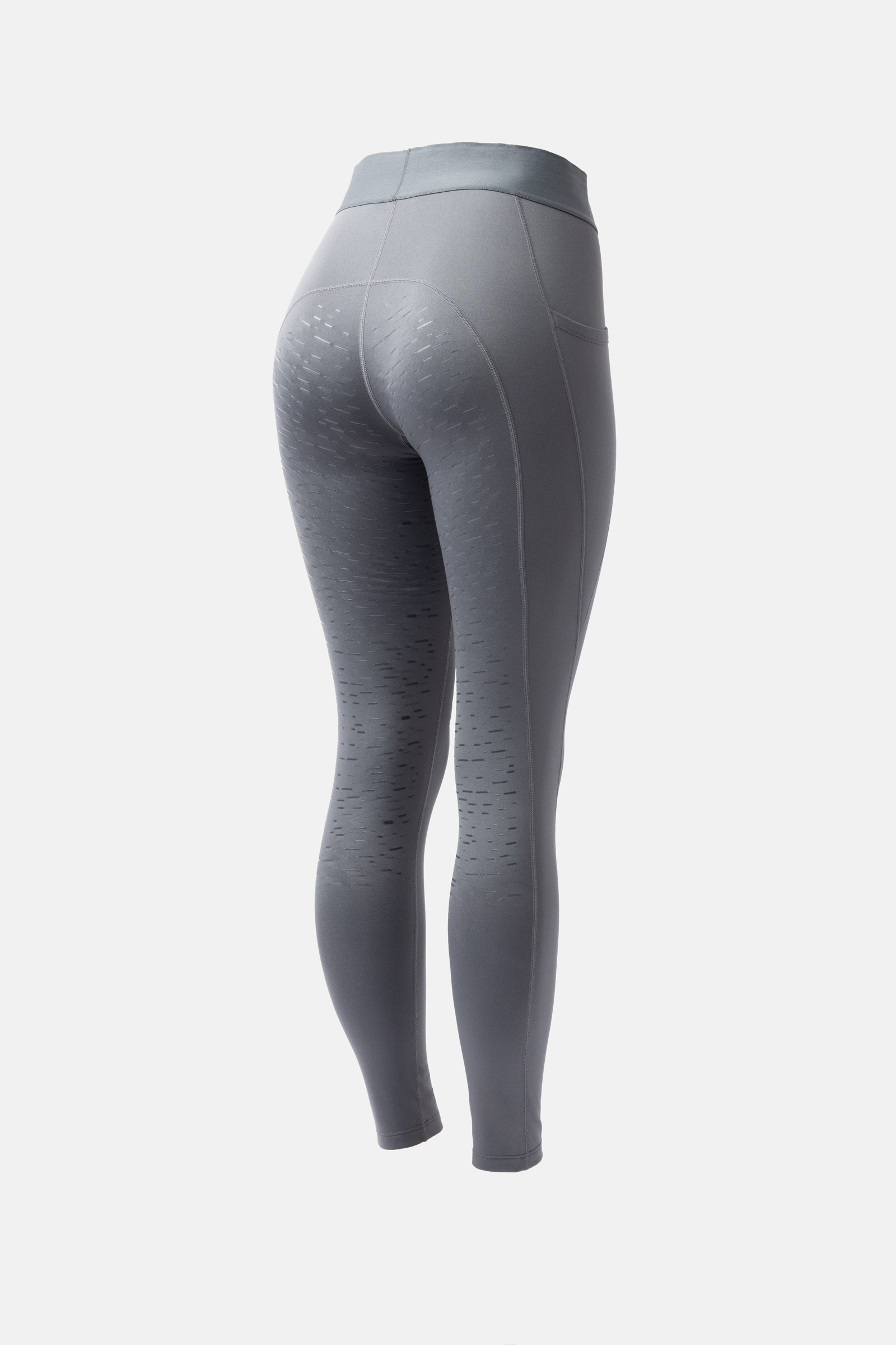 Leggings d'équitation Horze Maia fond intégral grip et avec poche pour téléphone portable, femme