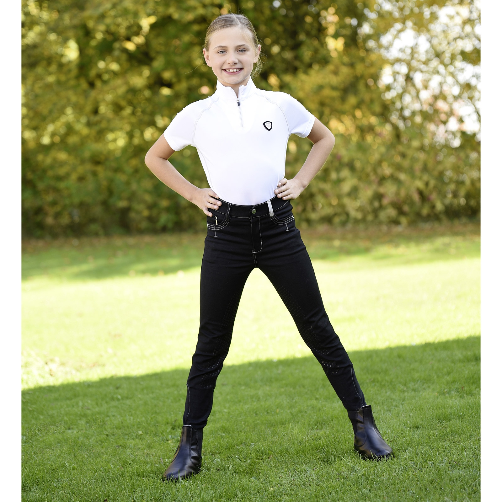 Pantalon d'équitation Covalliero BasicPlus, enfant