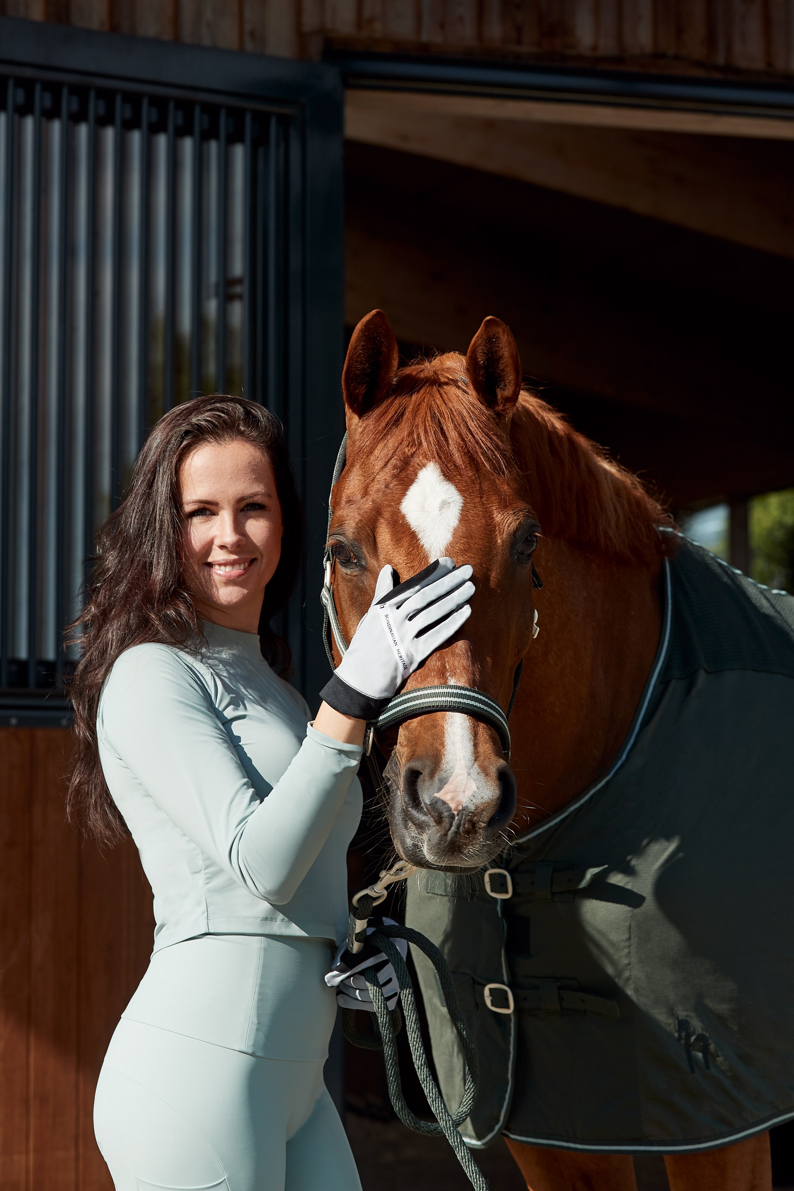Horze Gabriela gants d’équitation, UPF 40+