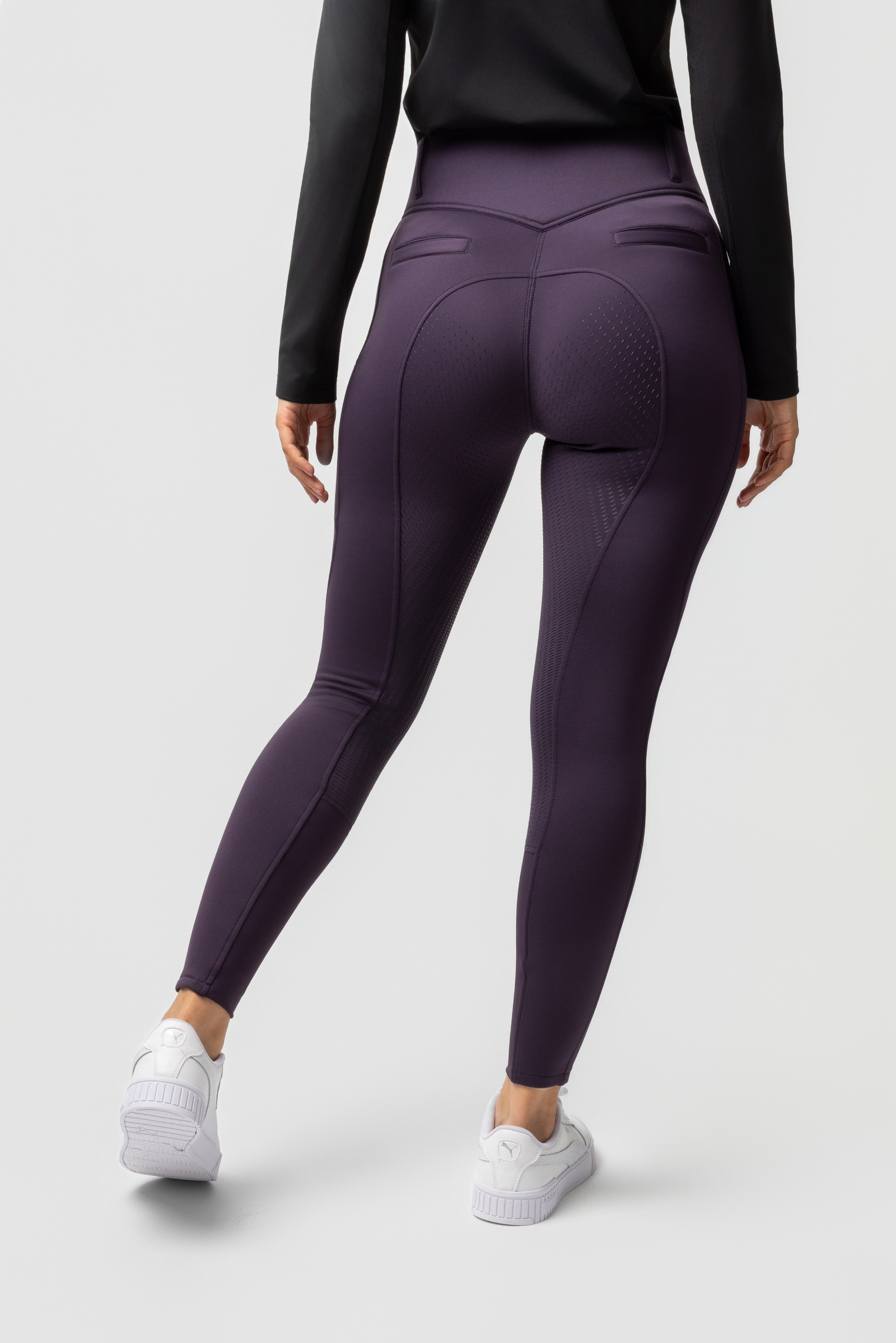 Nightshade Pantalon d'équitation Thermique Fond intégral Horze Mira, femme