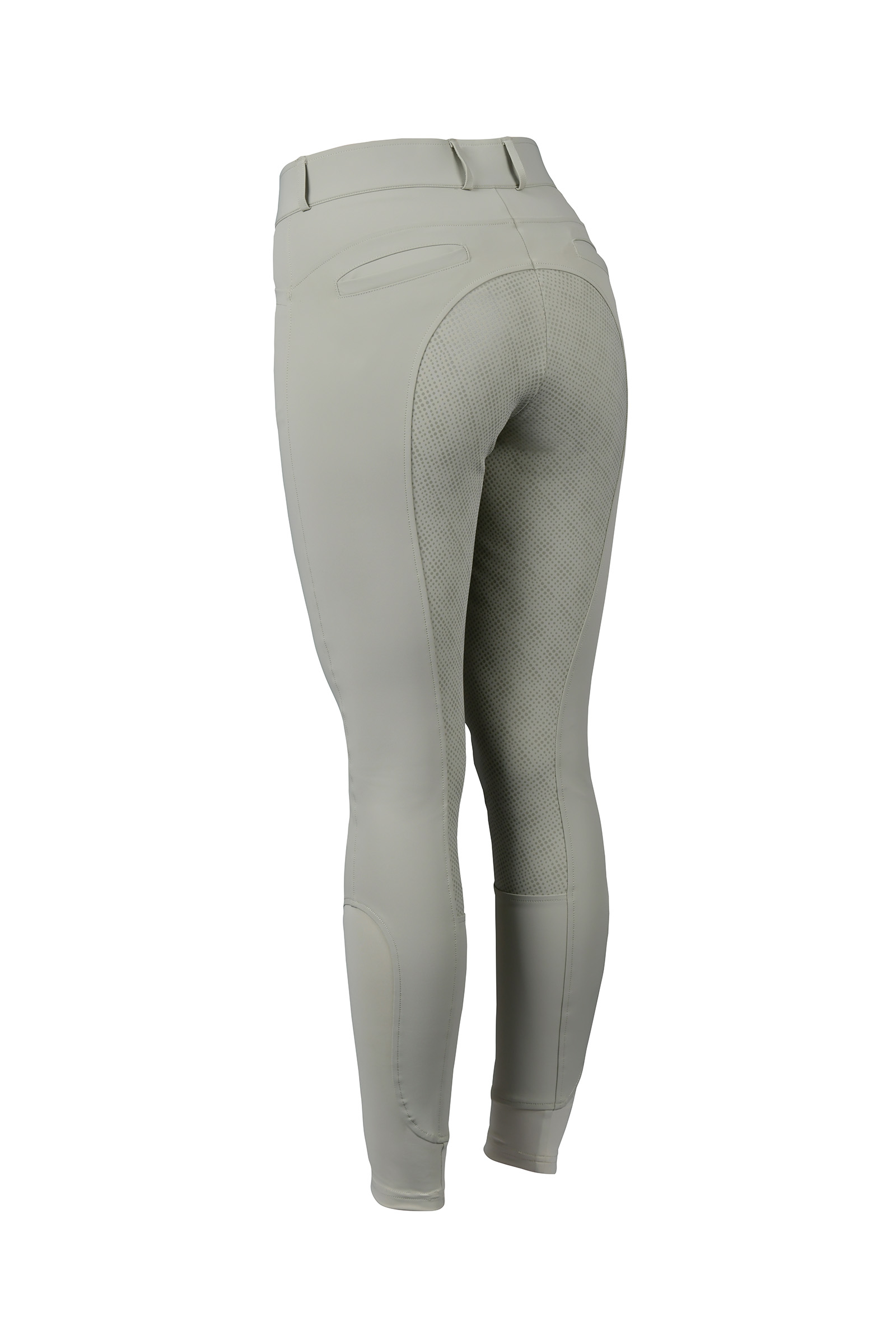Beige Pantalon d'équitation à fond intégral Weatherbeeta Duet pour femme