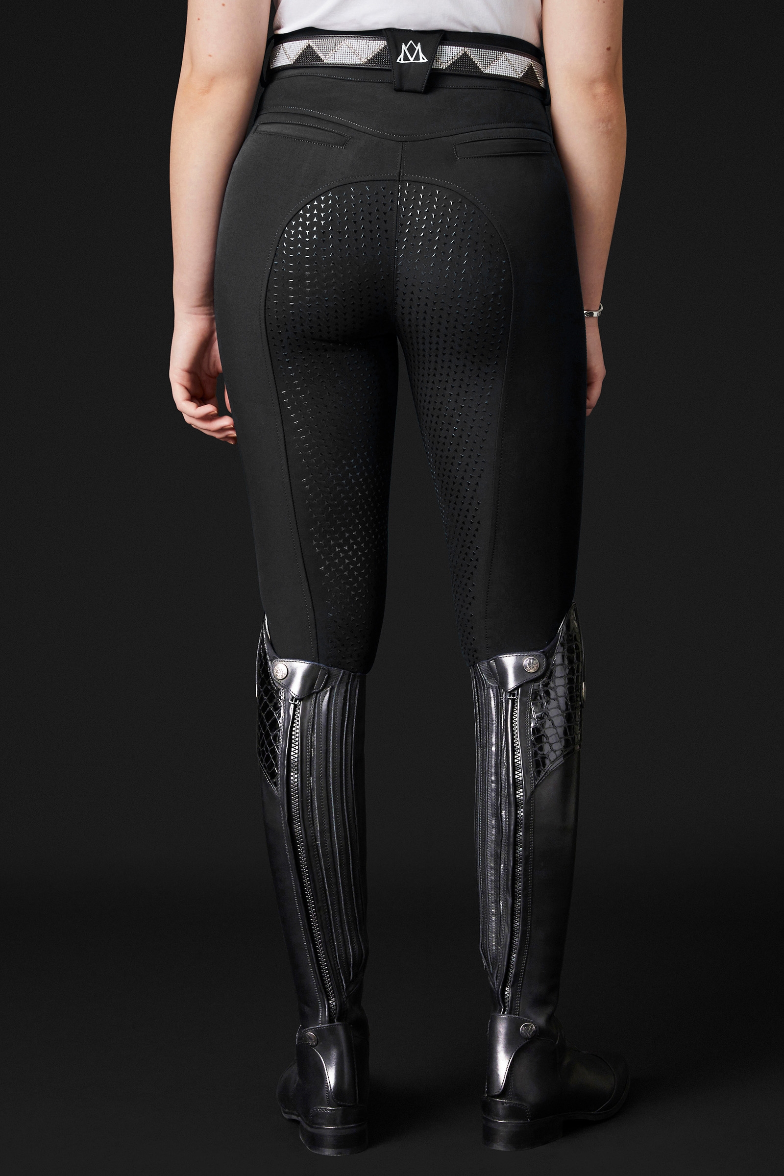 Black Mountain Horse Diana pantalon d'équitation avec fond intégral pour femme