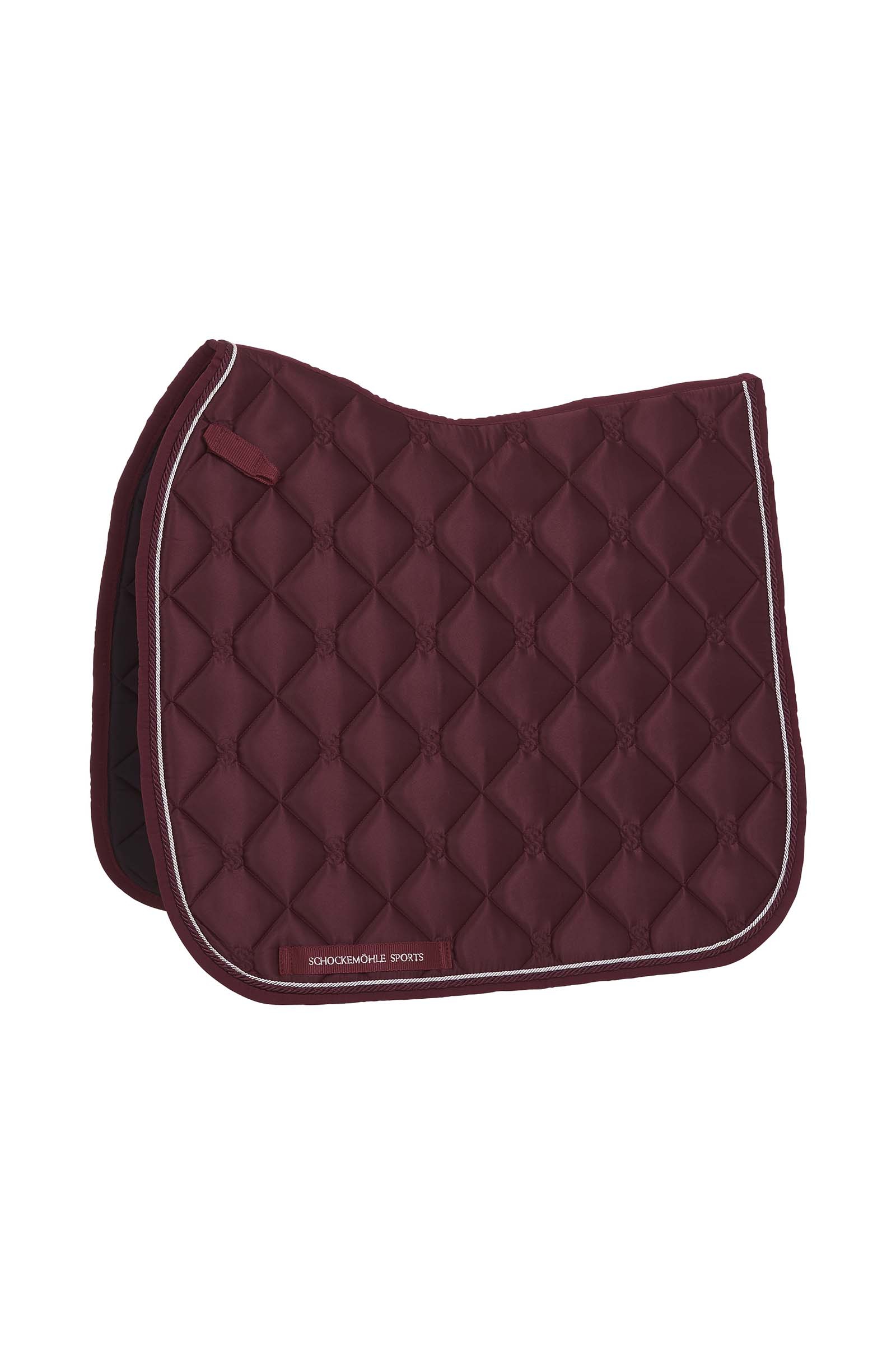 Wine Red Tapis de selle de dressage Schockemöhle Mara Style Dressage