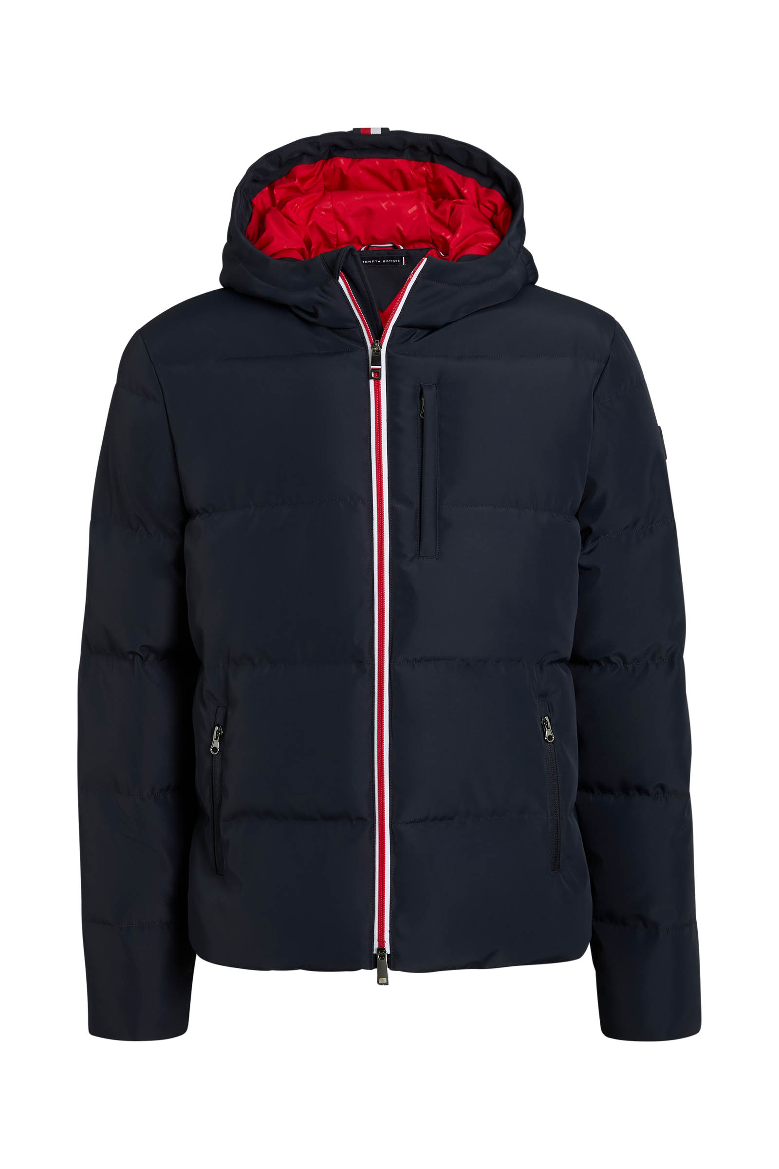 Desert Sky Tommy Hilfiger Equestrian Clinton Puffer Jacket