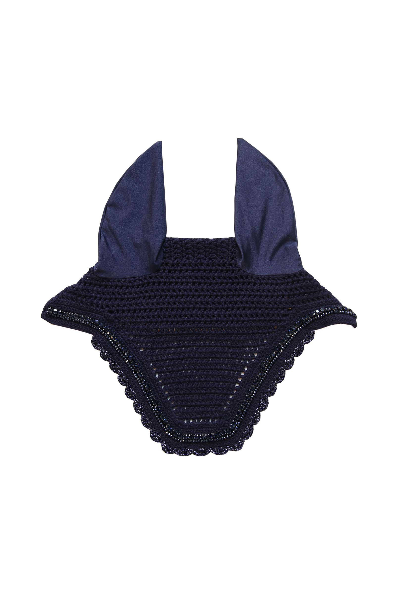 DB/AB Bonnet anti-mouche Wellington stone & pearl Soundless Kentucky Horsewear