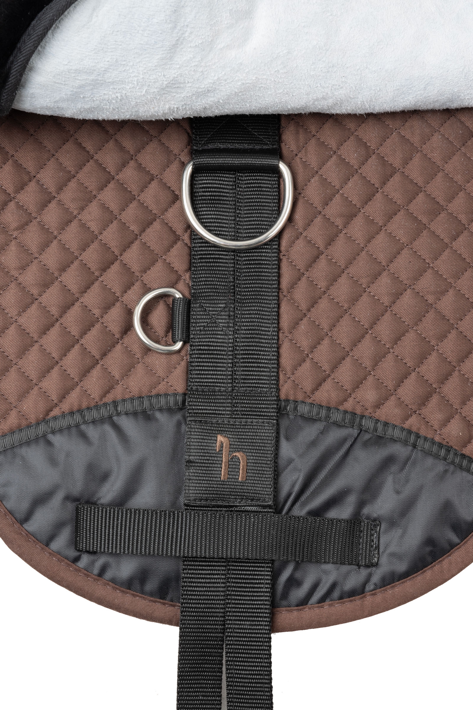 Horze tapis de monte en peau de mouton