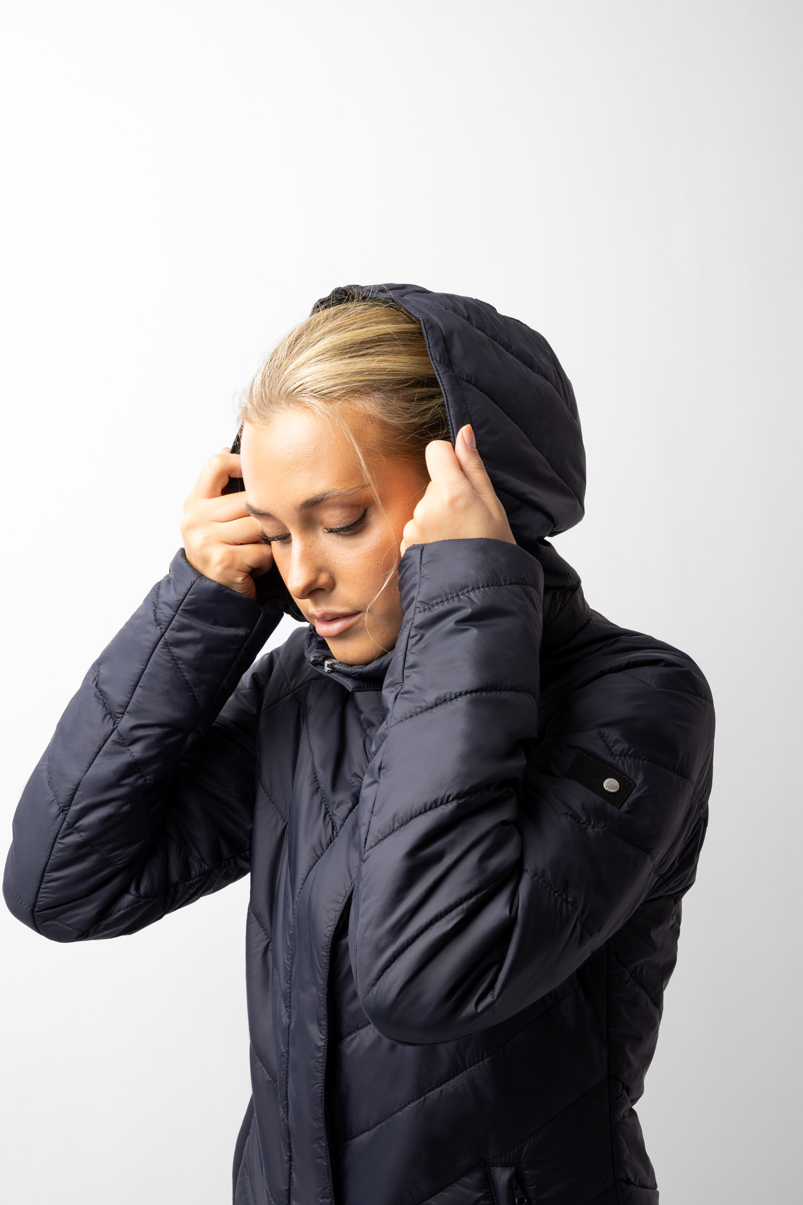 Parka doudoune Horze Aurora pour femme avec jupe amovible