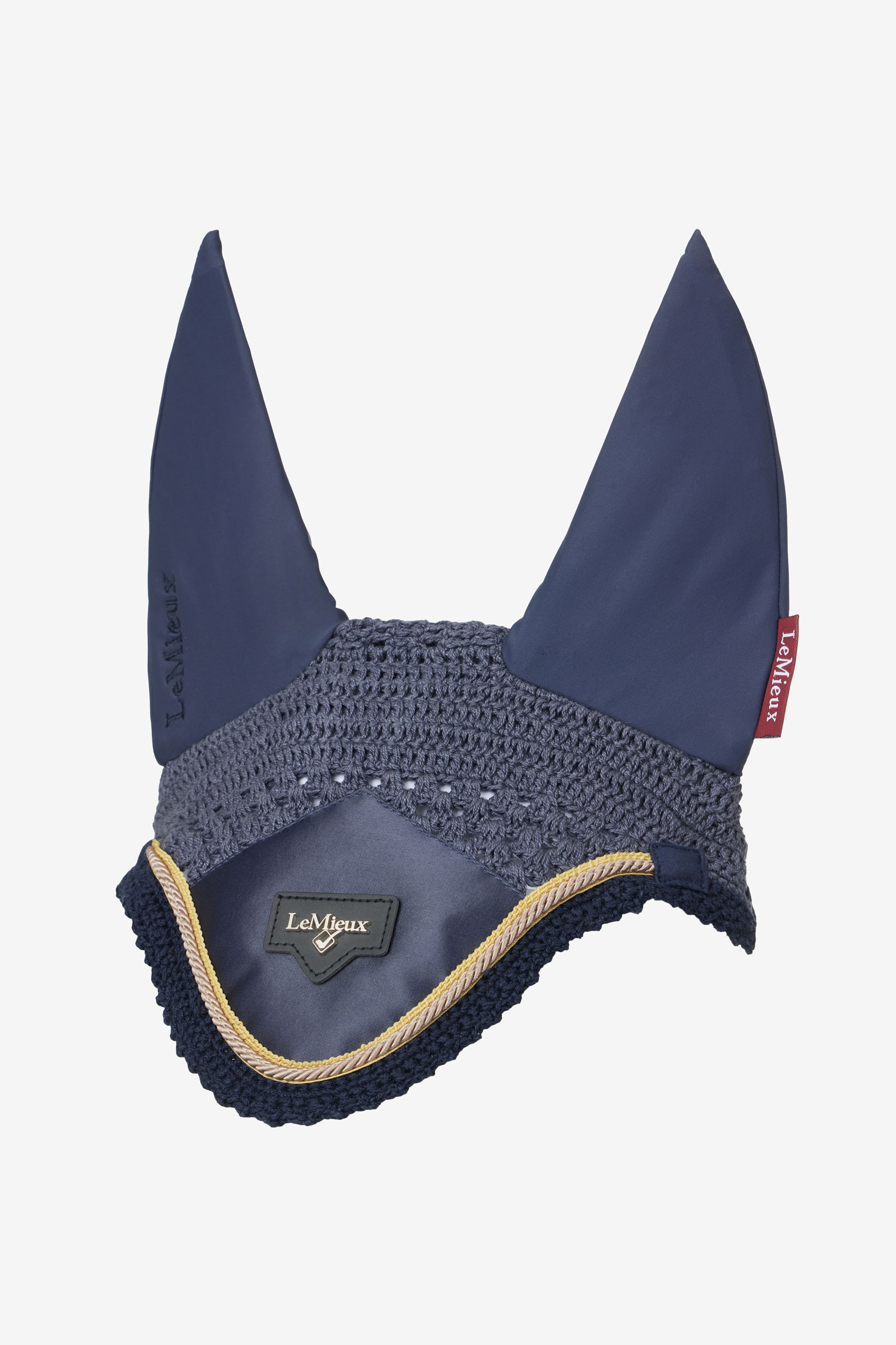 Dusk Blue LeMieux Loire Bonnet anti-mouches en satin