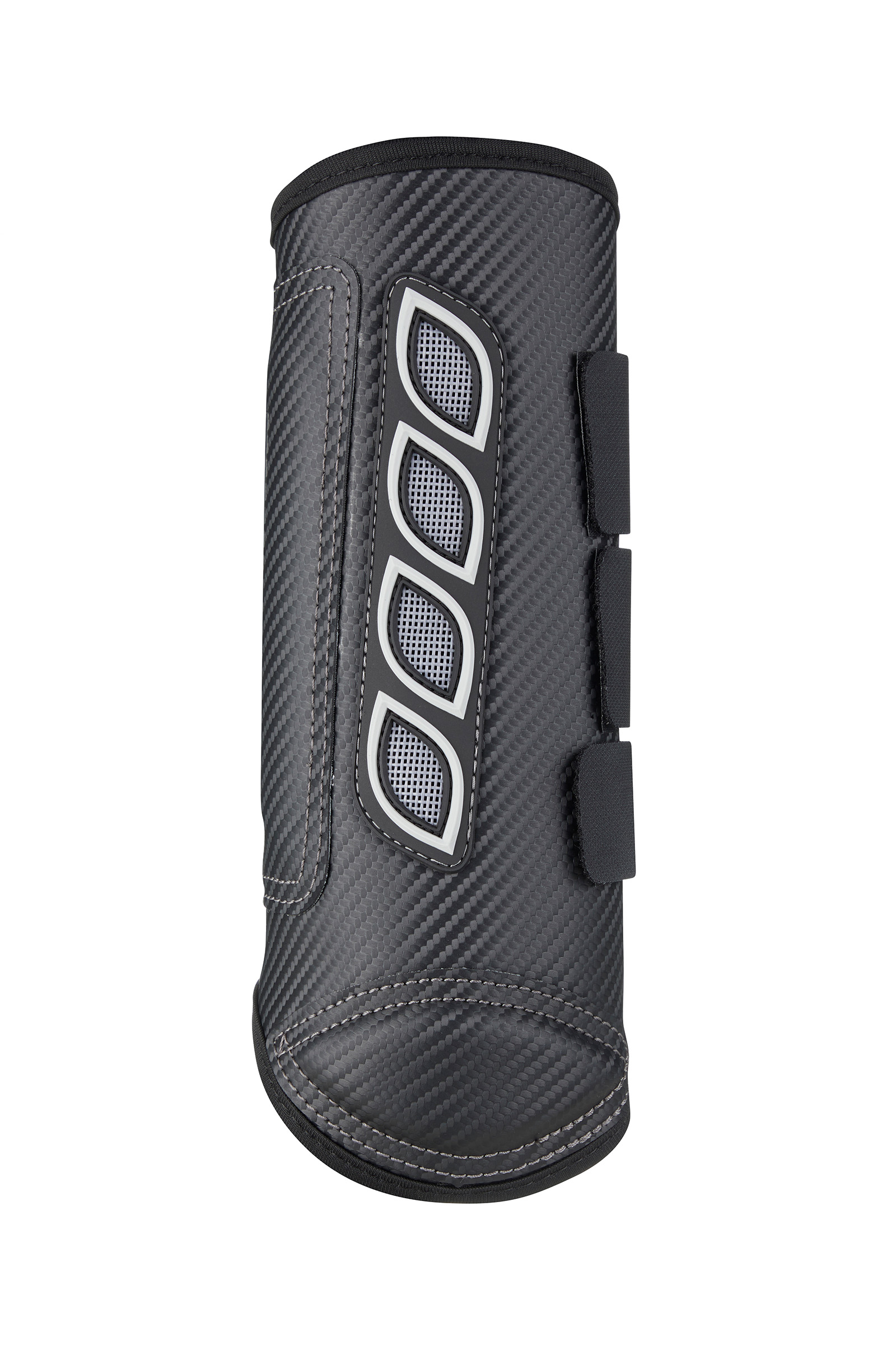 Guêtres de protection protège-tendons LeMieux Carbon Air XC, postérieurs