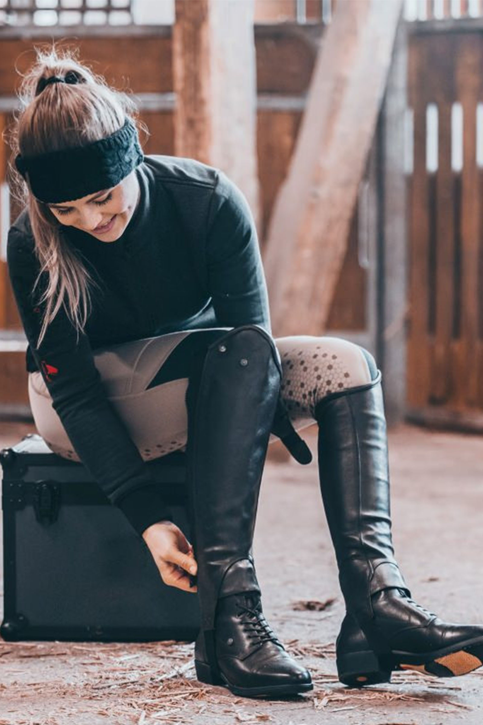 Suedwind Footwear Advanced II FZ Soft Bottes Jodhpur, fermeture éclair frontale