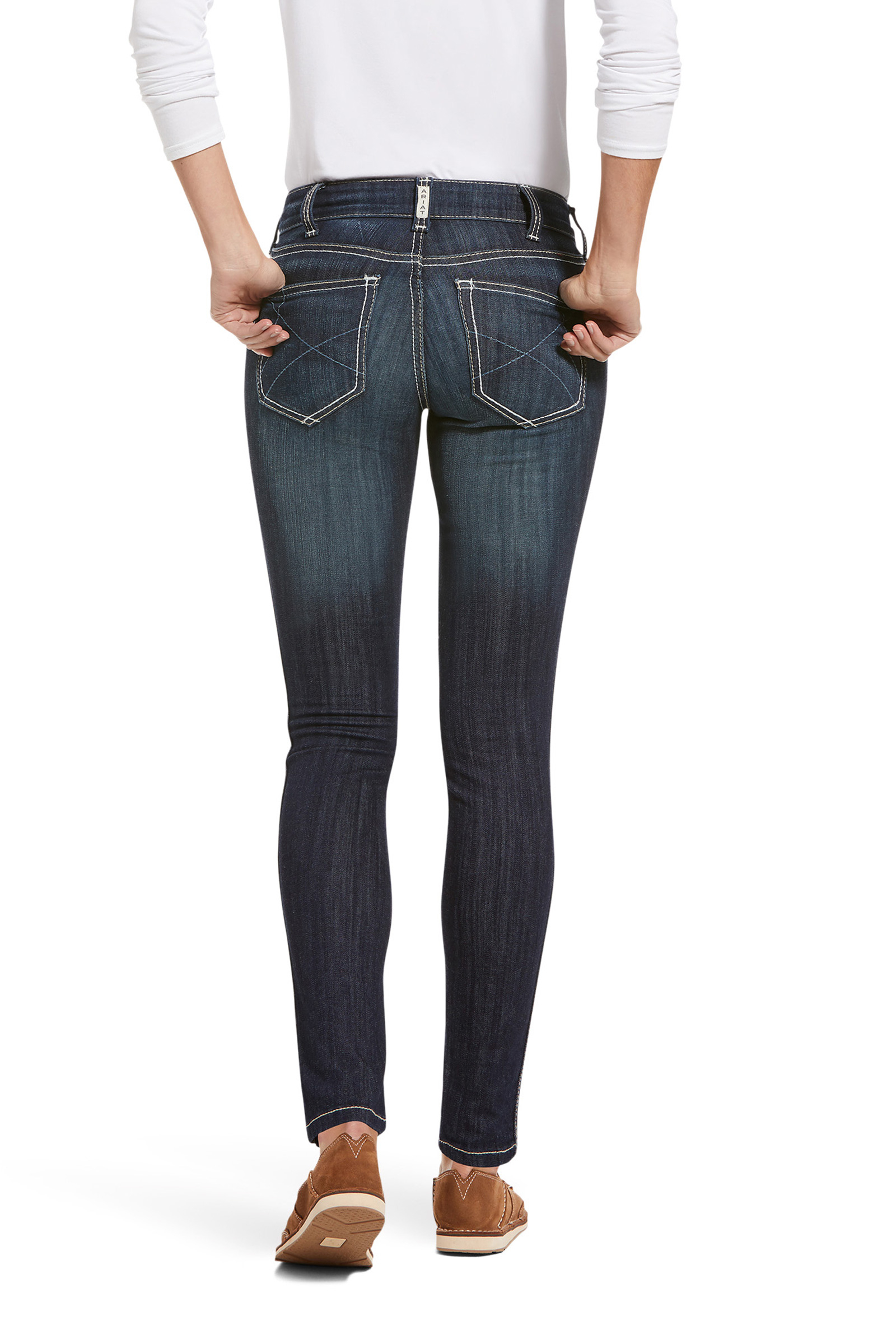 Ariat Ella R.E.A.L jeans skinny stretch femme avec taille mi-haute