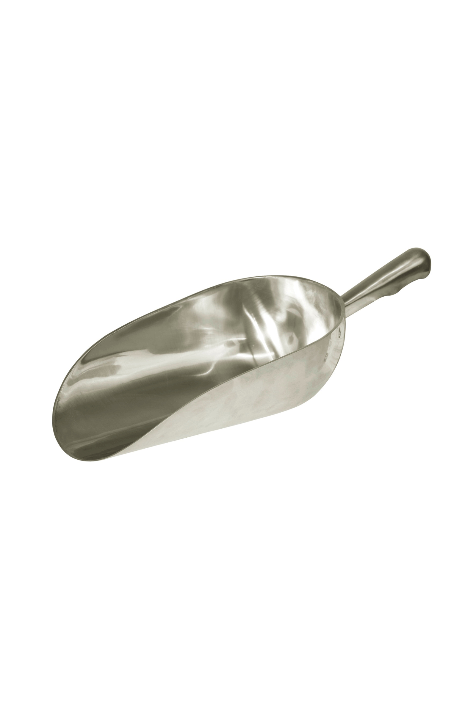 Kerbl Pelle &agrave; aliment aluminium, ronde, 900 g