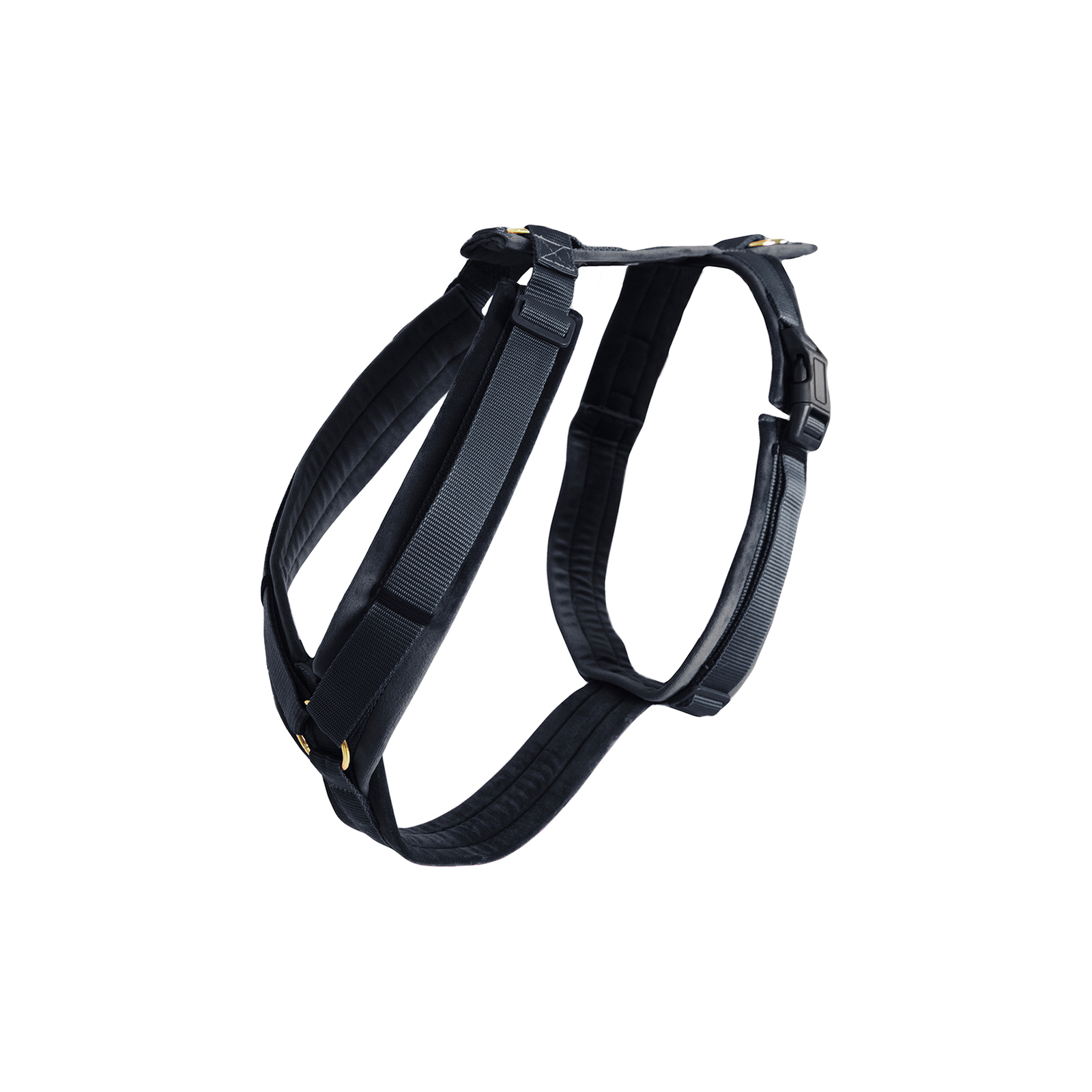 Black Kentucky Dogwear Harnais Active Velvet