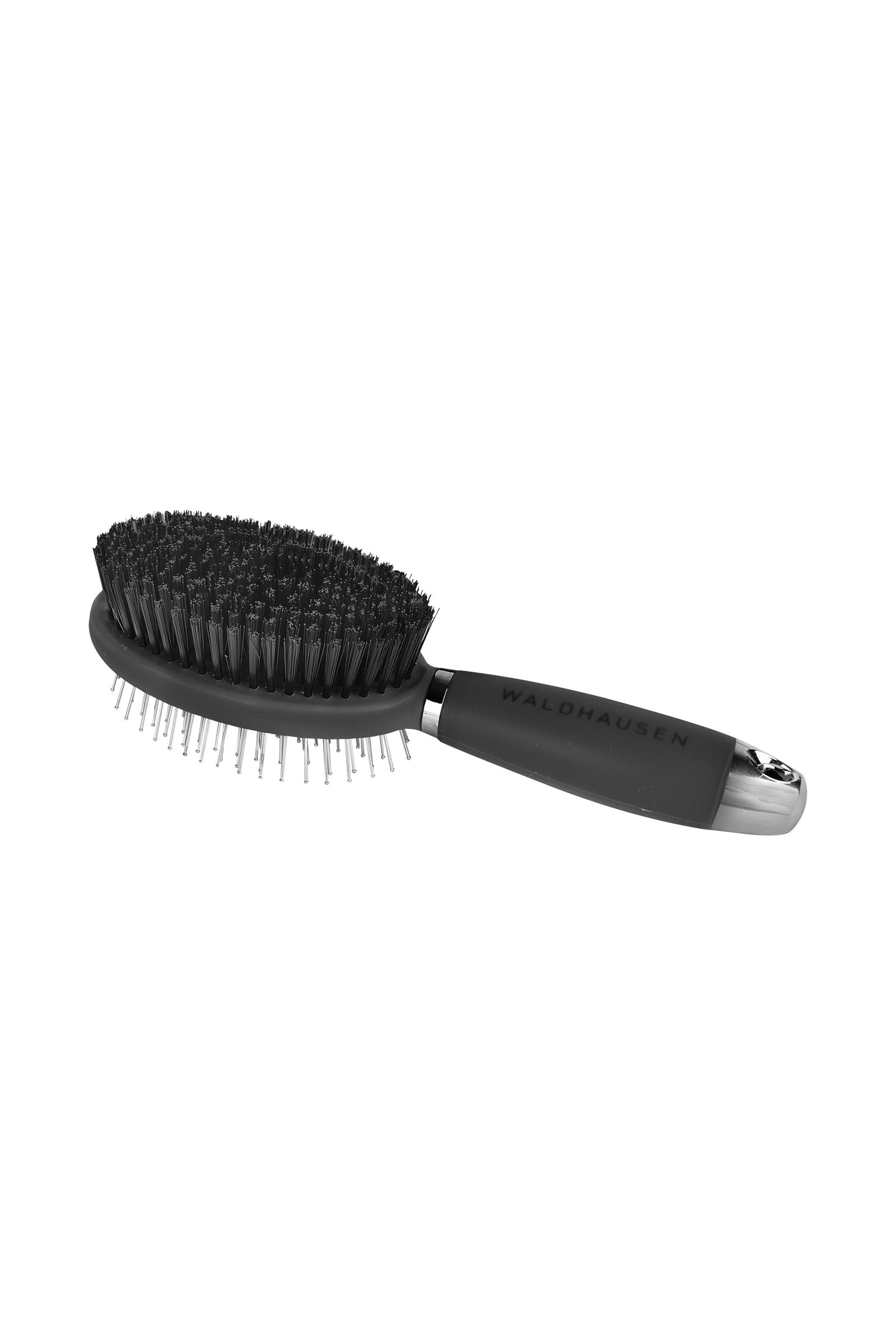 Black Waldhausen brosse double face avec poignée en gel